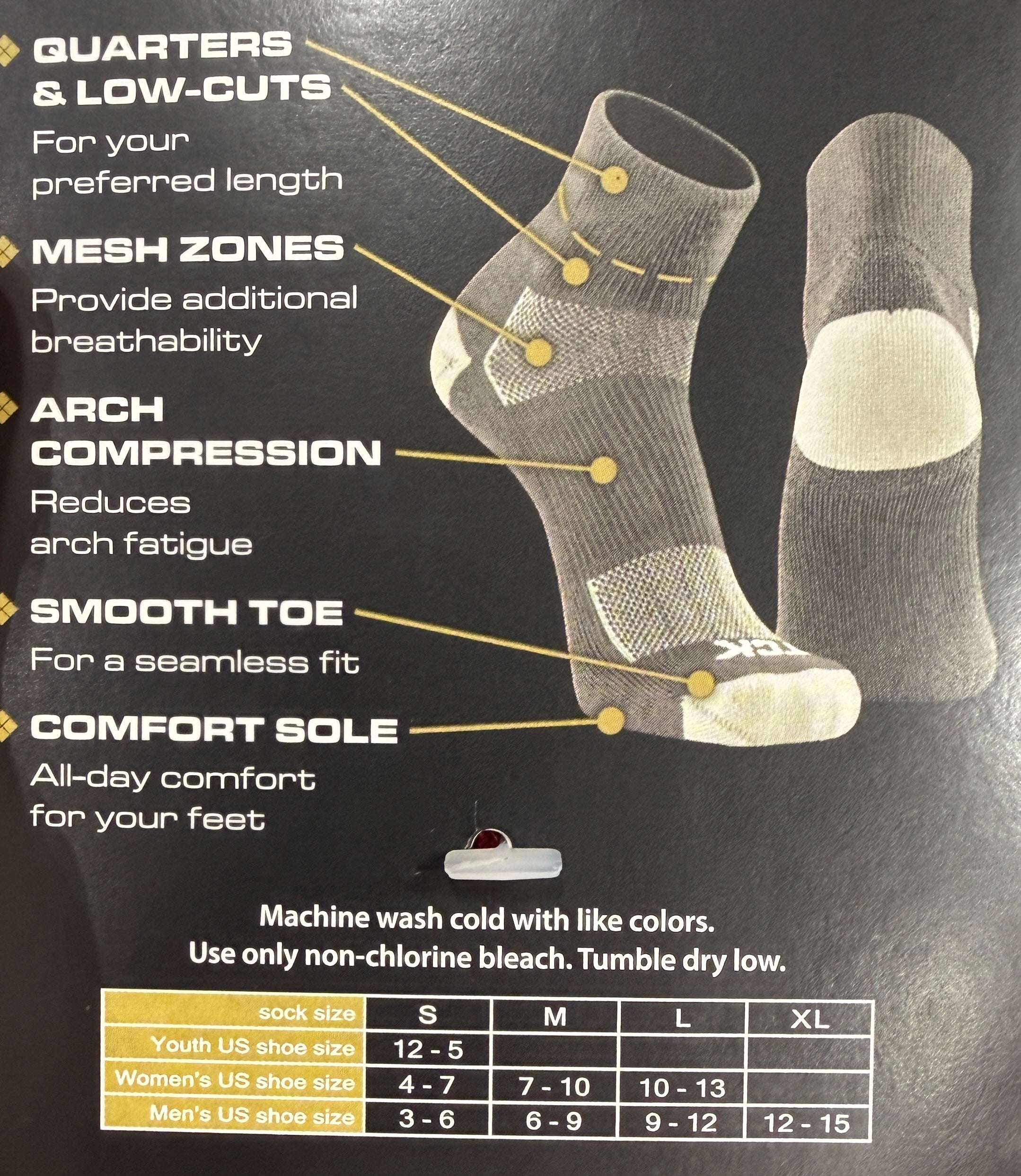 Herbie Athletic Socks - Nebraska Cornhuskers