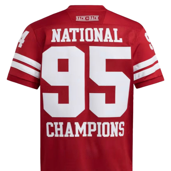 Adidas Red Vintage 94 95 Champs Jersey