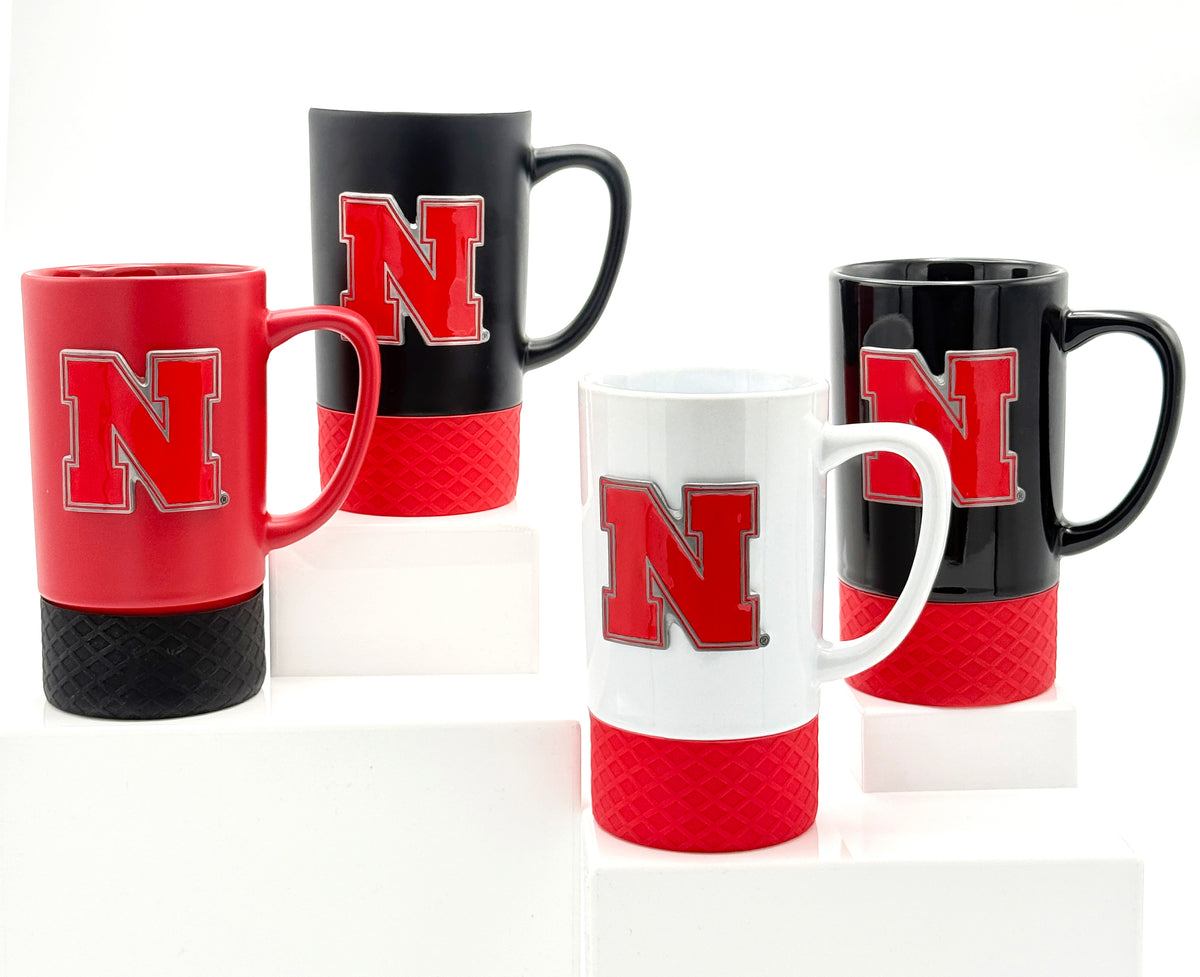 Silicone Base Nebraska Cornhuskers Mug