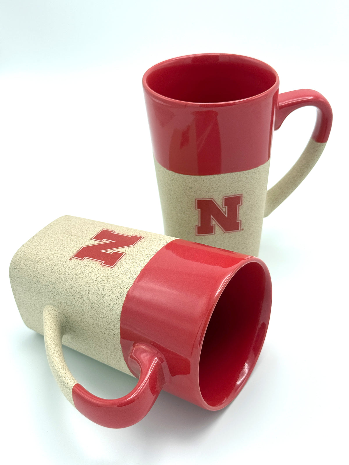 Nebraska 16 Oz Stone/Glaze Finished Mug - Nebraska Cornhuskers