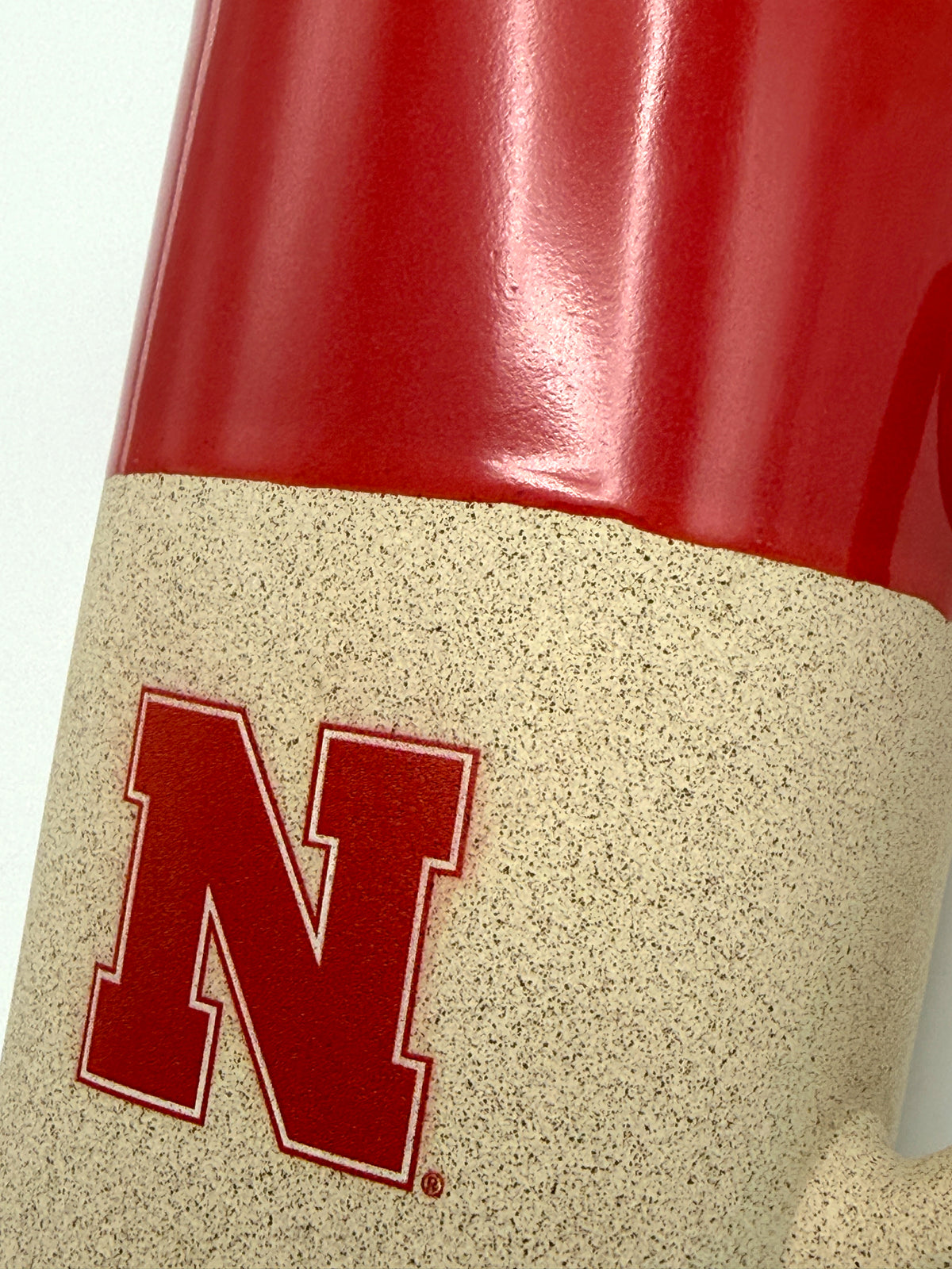 Nebraska 16 Oz Stone/Glaze Finished Mug - Nebraska Cornhuskers