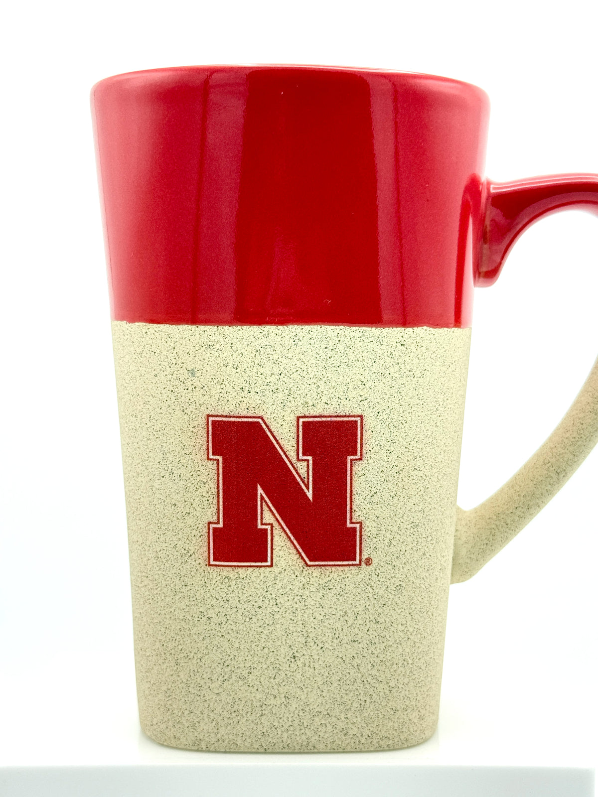 Nebraska 16 Oz Stone/Glaze Finished Mug - Nebraska Cornhuskers