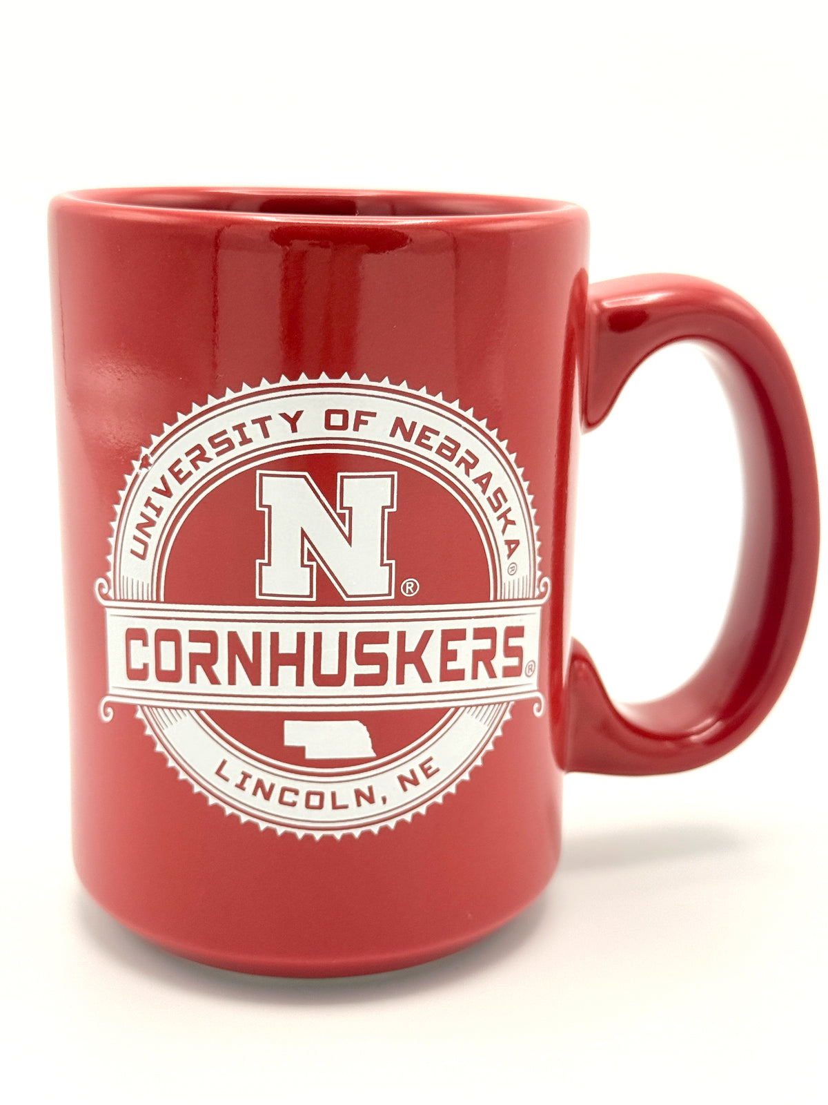 University Alma Mug Nebraska Cornhuskers