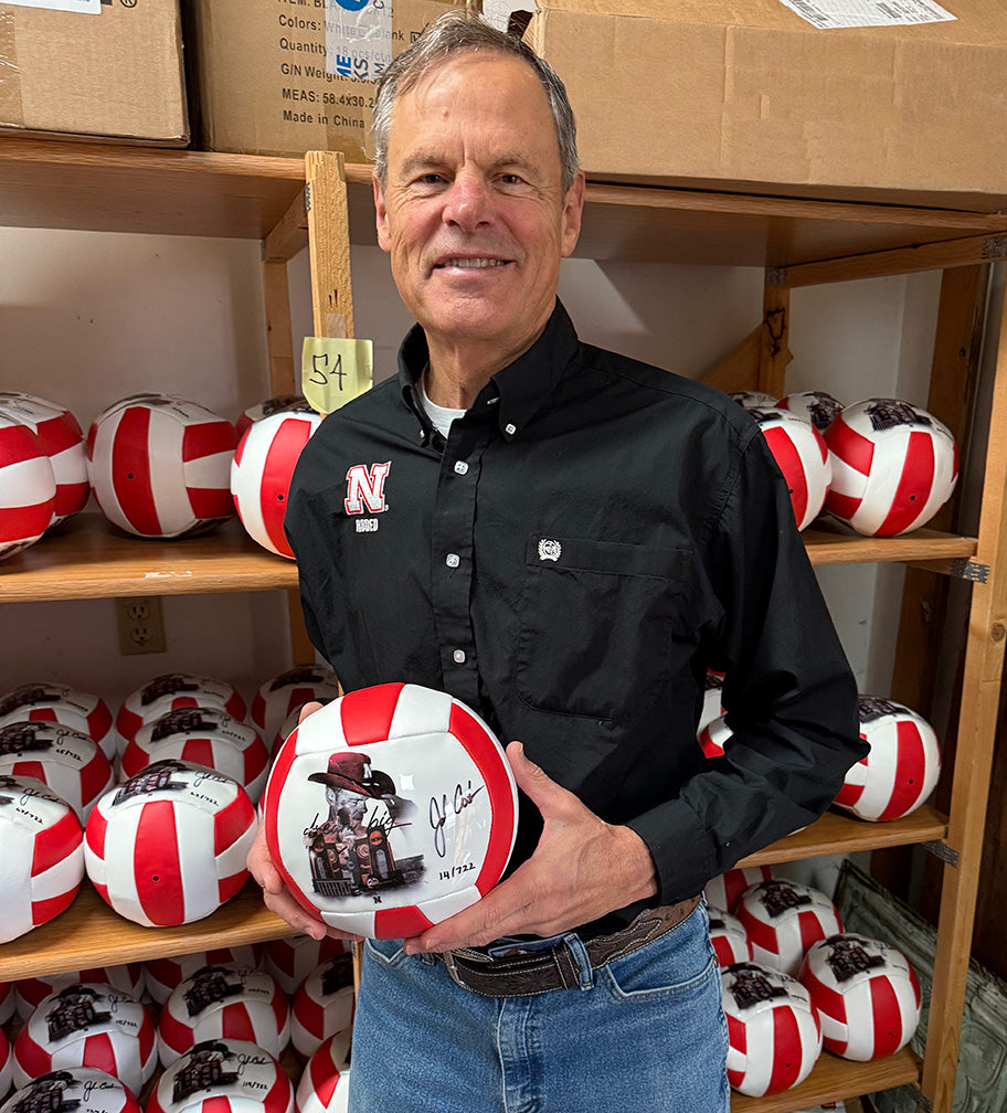 OFFICIAL JOHN COOK CAREER VOLLEYBALL! LIMITED EDITION