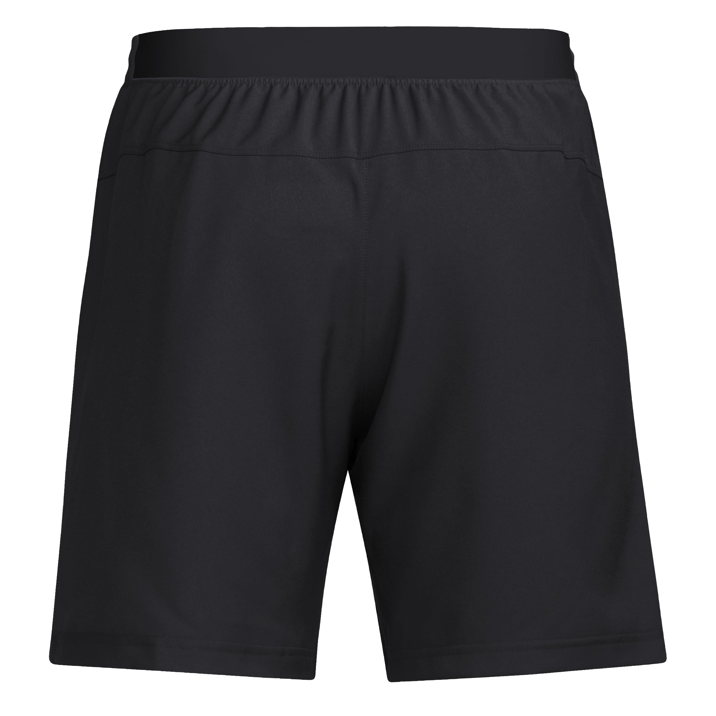 Black Adidas Men's Designed for Training Woven Short with Pockets 5" - Nebraska Cornhuskers