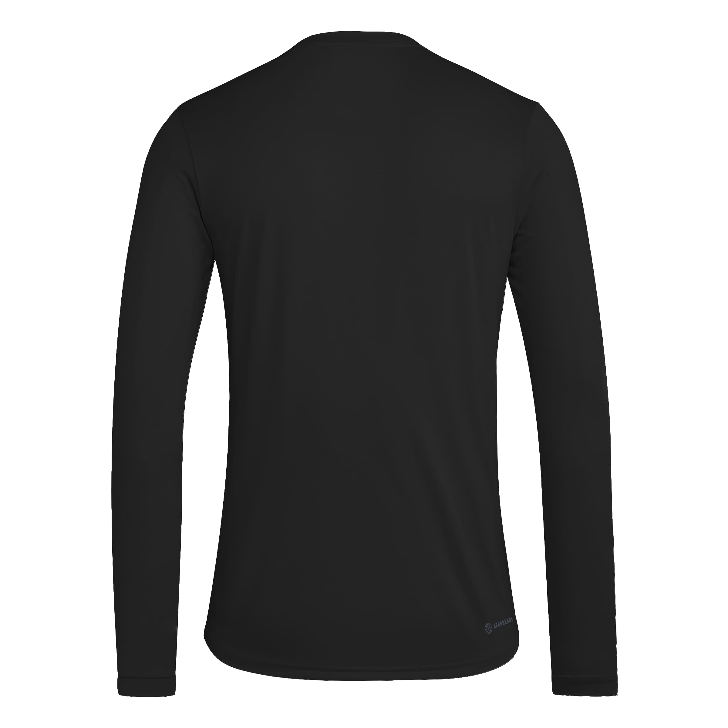 Black Adidas Men's Pregame Herbie Football Long Sleeve Tee - Nebraska