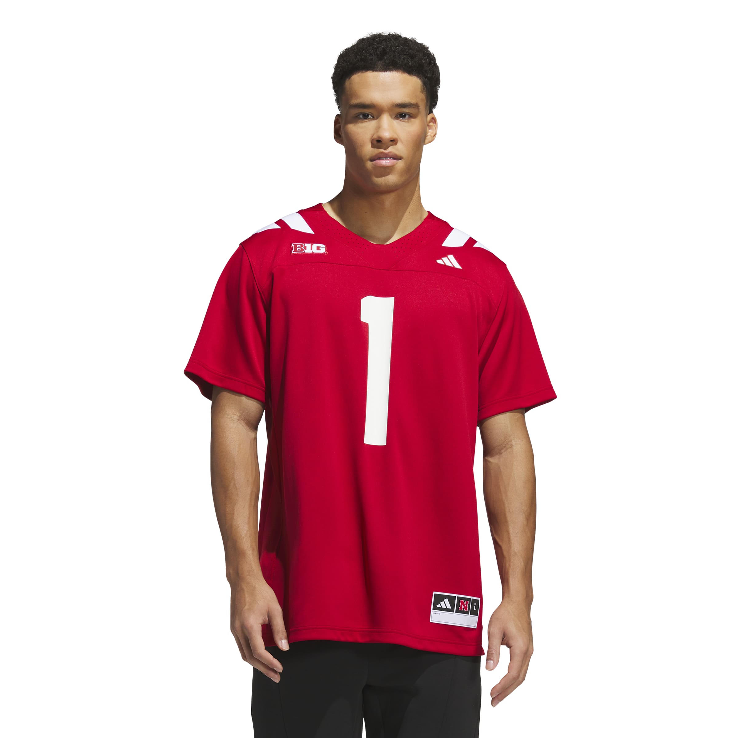 2026 Red Adidas Premier Nebraska Home Jersey - Nebraska Cornhuskers