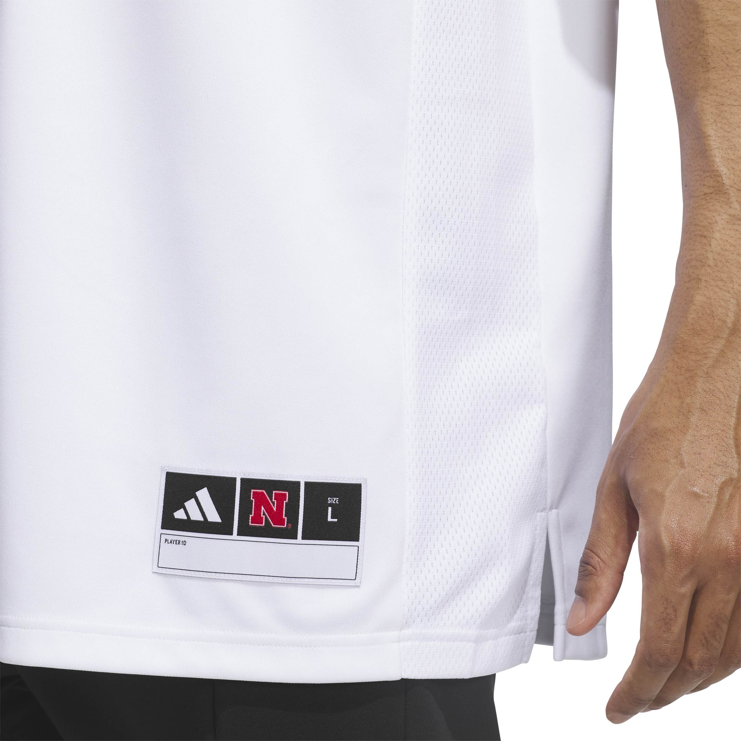 2026 White Adidas Premier Nebraska Away Jersey - Nebraska Cornhuskers