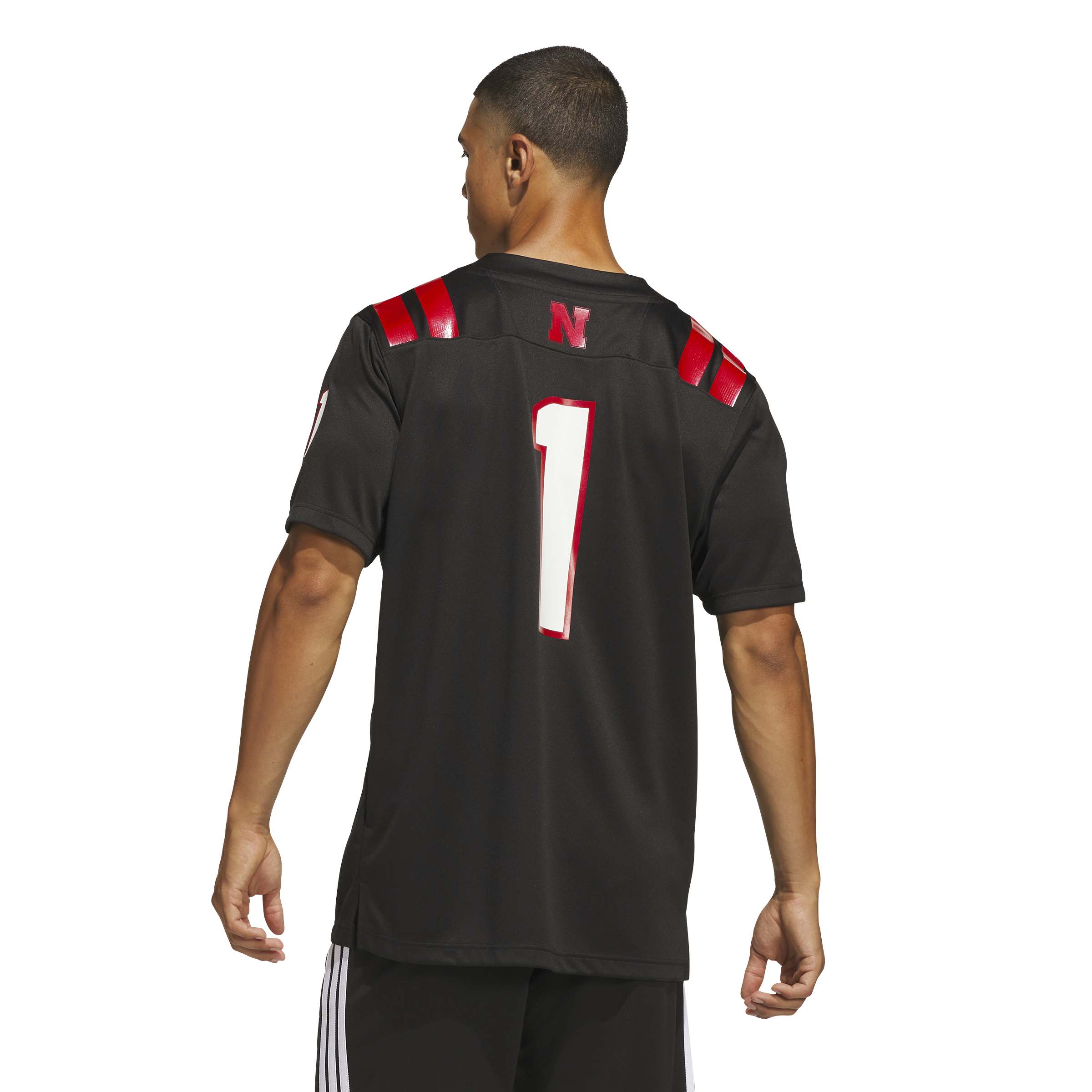 PRE-ORDER Adidas 2026 BLACKOUT Strategy Jersey - Nebraska Cornhuskers