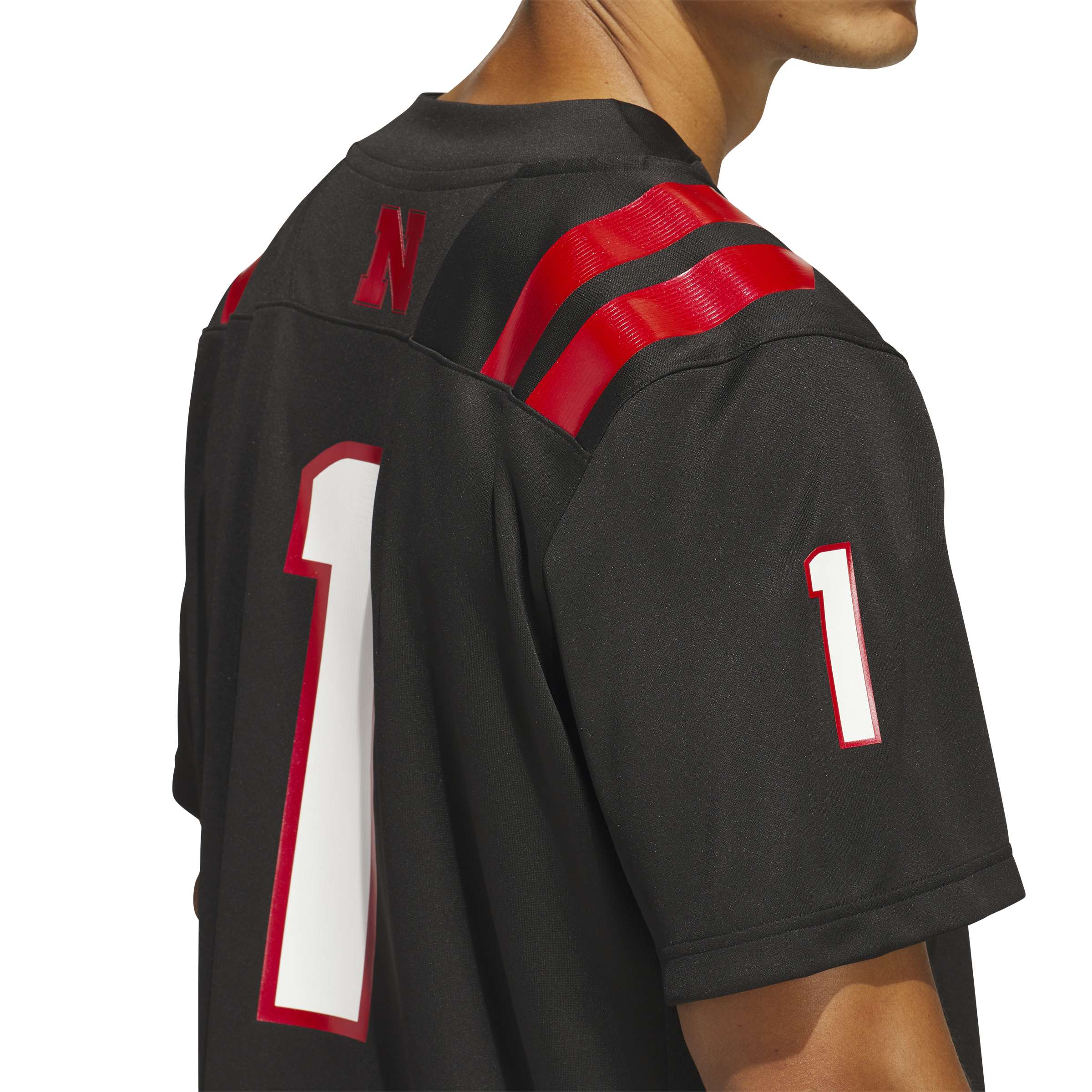 PRE-ORDER Adidas 2026 BLACKOUT Strategy Jersey - Nebraska Cornhuskers