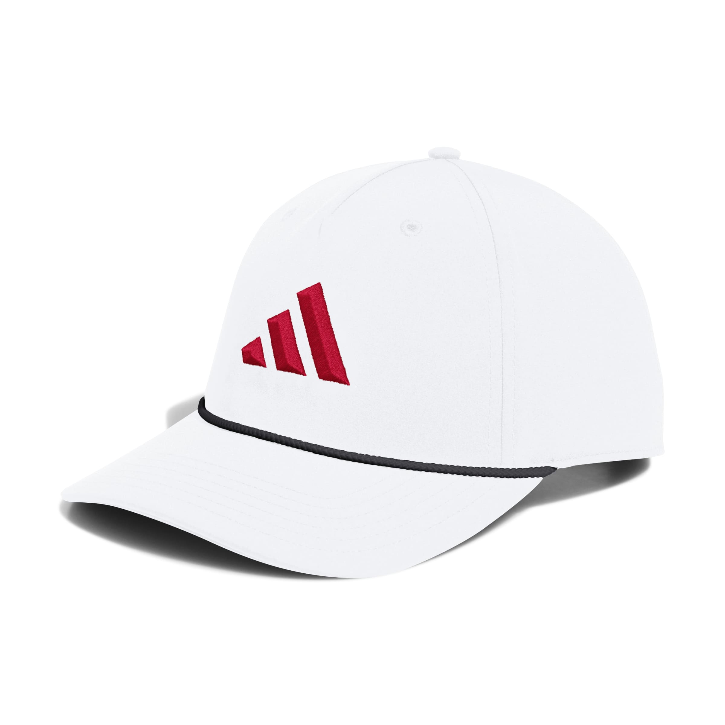 White Adidas Golf Tour Snapback Hat - Nebraska Cornhuskers