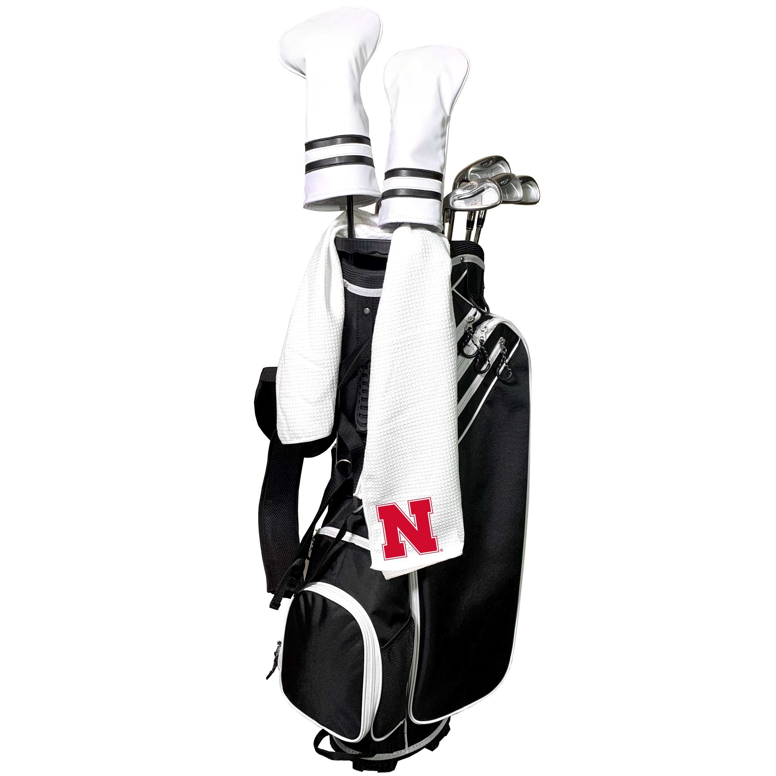 Large Microfiber Towel, Golf - Nebraska Cornhuskers