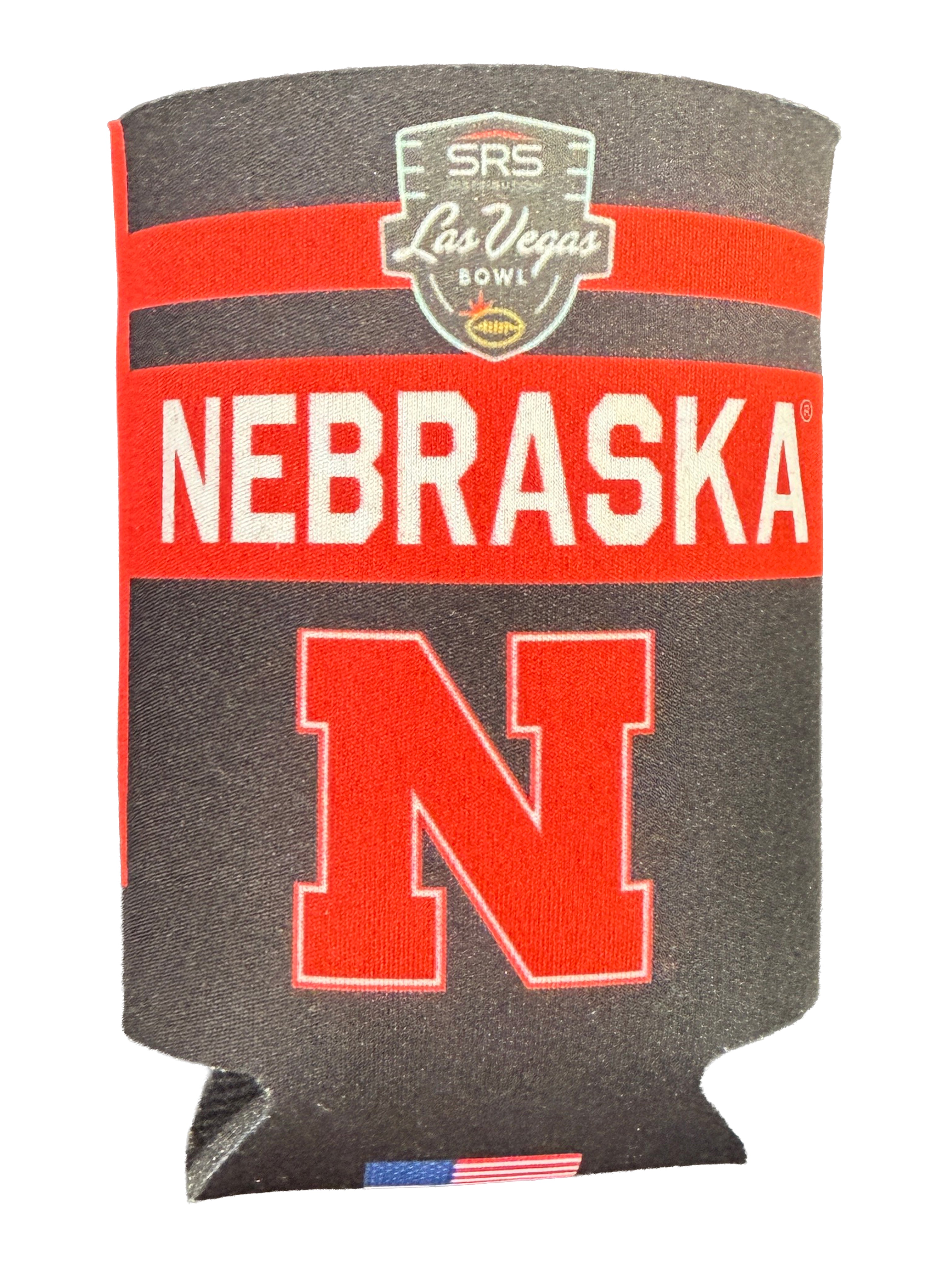 Las Vegas Bowl 2025 - 2-Sided Can Koozie - Nebraska Cornhuskers