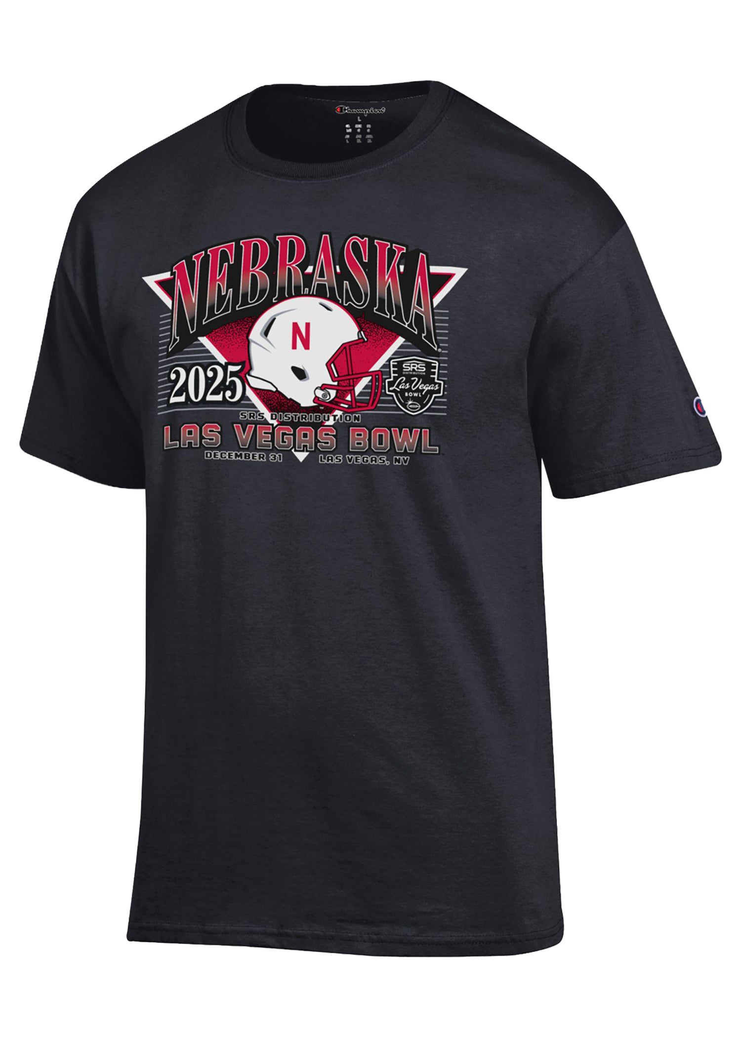 Las Vegas Bowl 2025 - Black Diamond Tee - Nebraska Cornhuskers