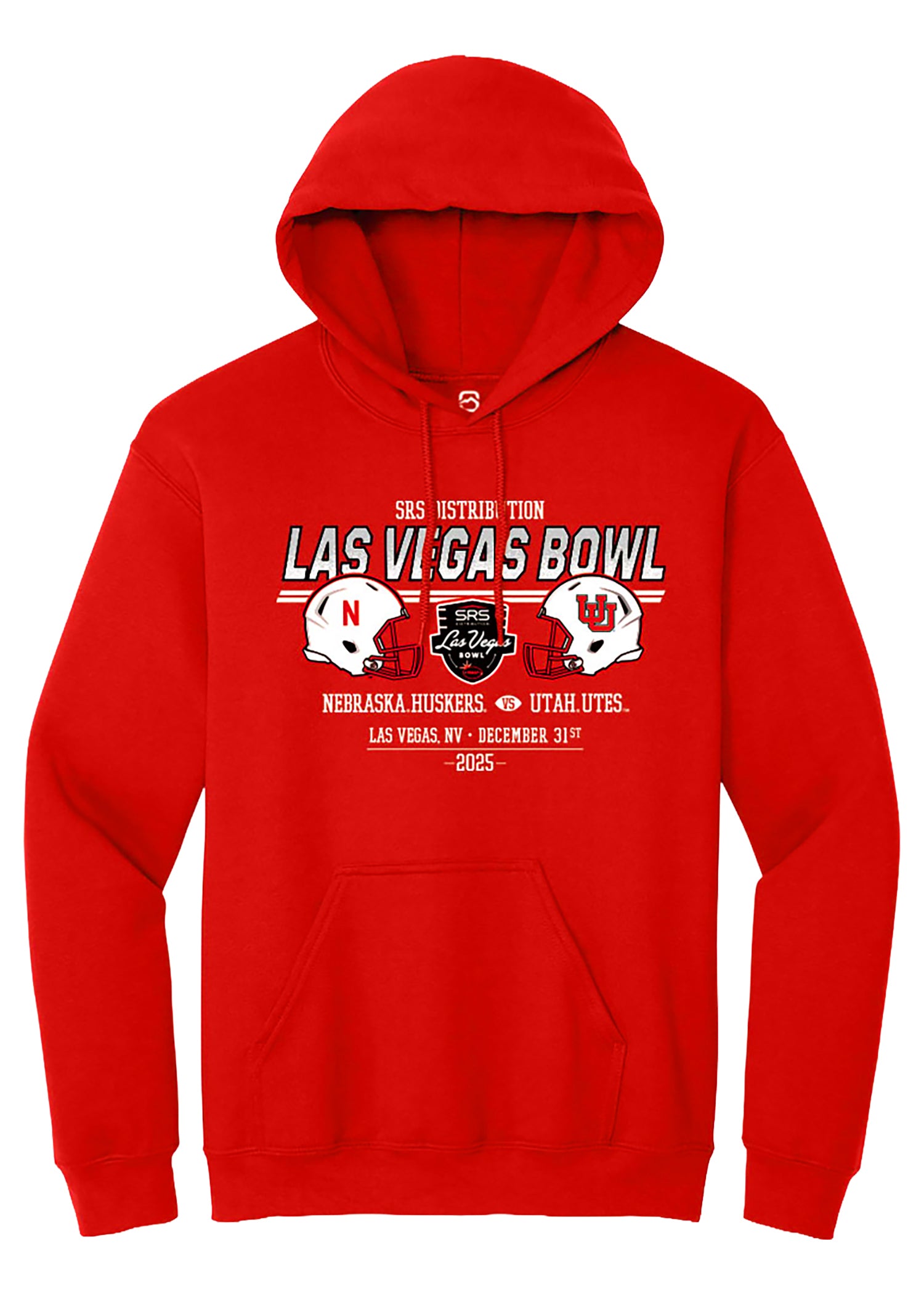 Las Vegas Bowl 2025 - Red SRS Hoodie - Nebraska Cornhuskers