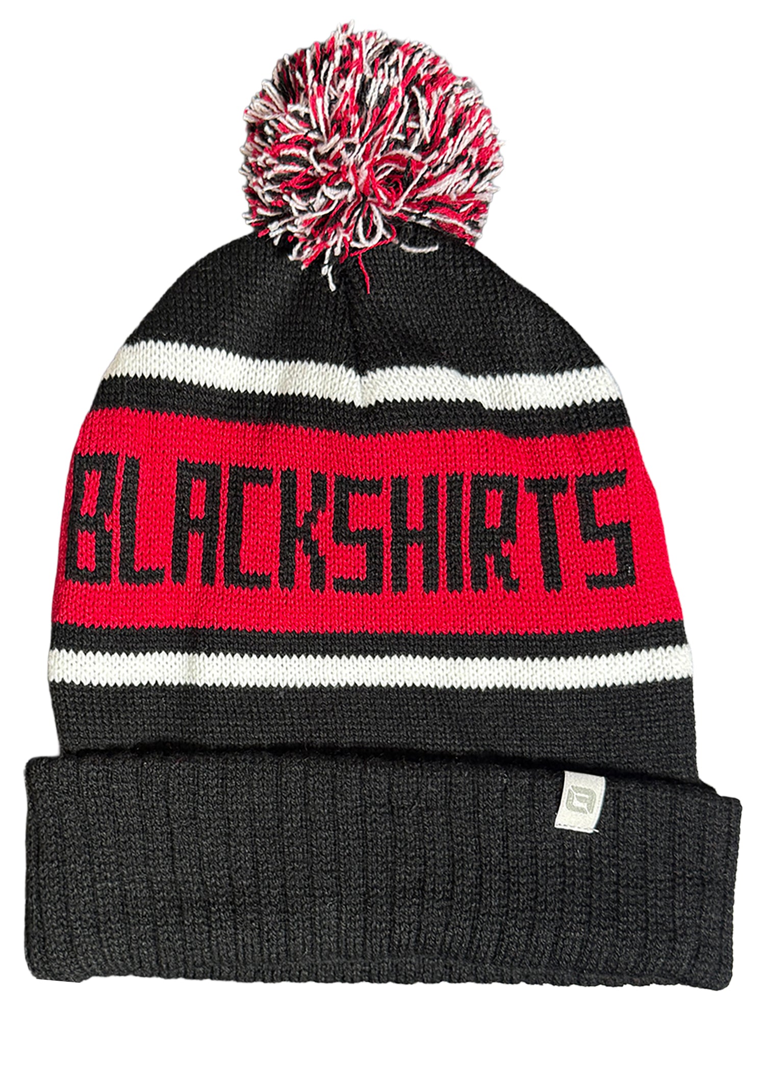 Blackshirts Pom Cuff Beanie