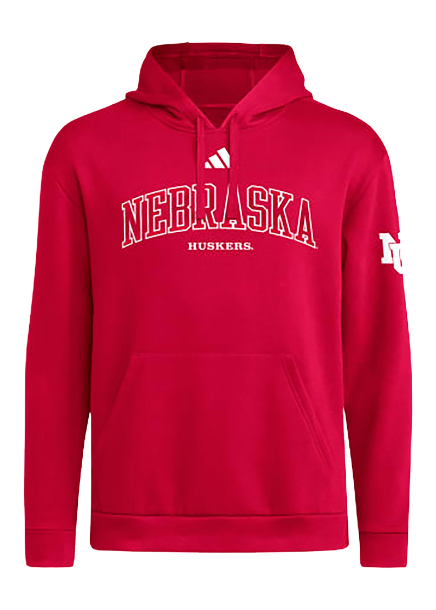 Nebraska Huskers Hooded Sweatshirt Hoodie Adidas