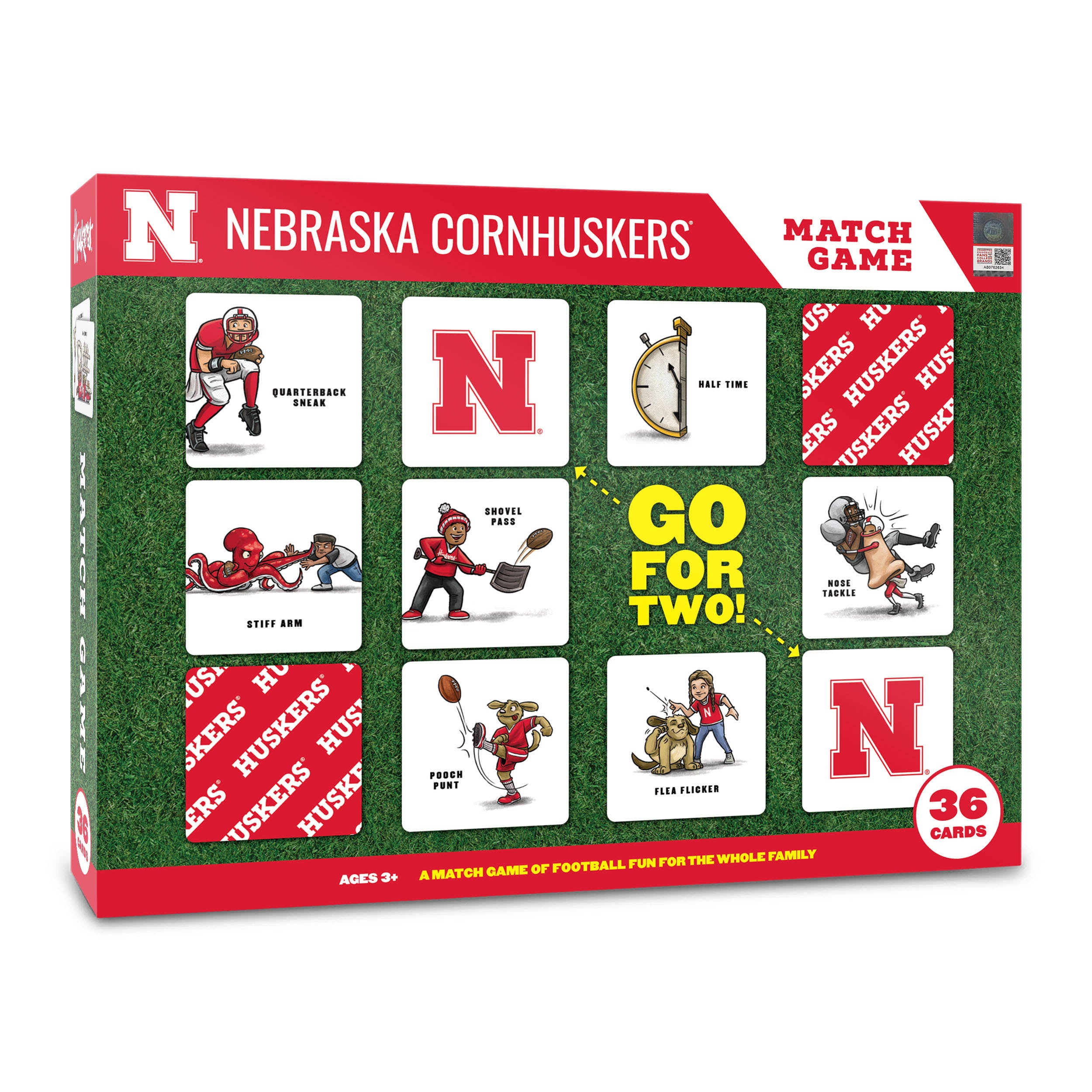 Memory Match Game - Nebraska Cornhuskers