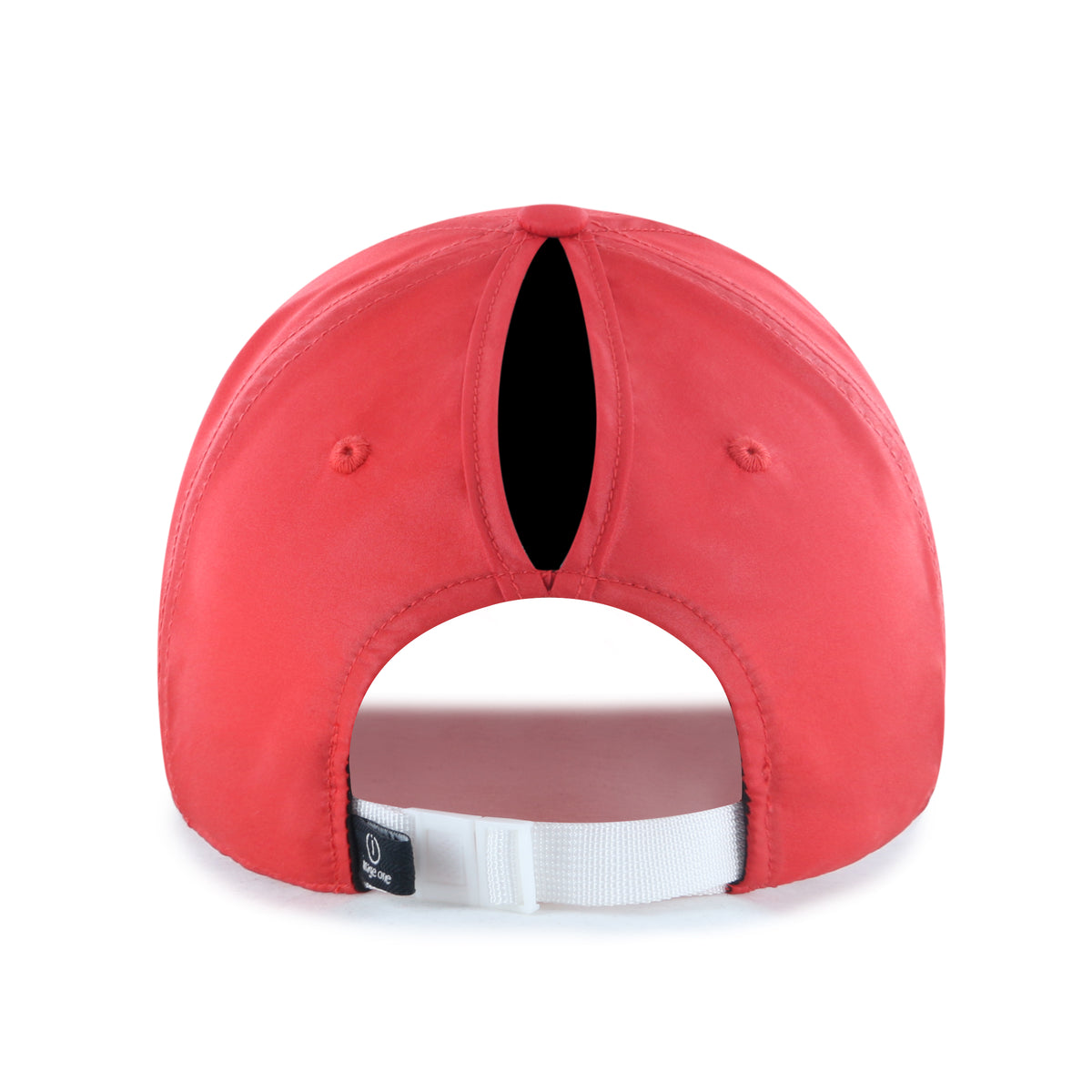 Ladies Ponytail Hat, Curved Bill, Strapback - Nebraska Cornhuskers