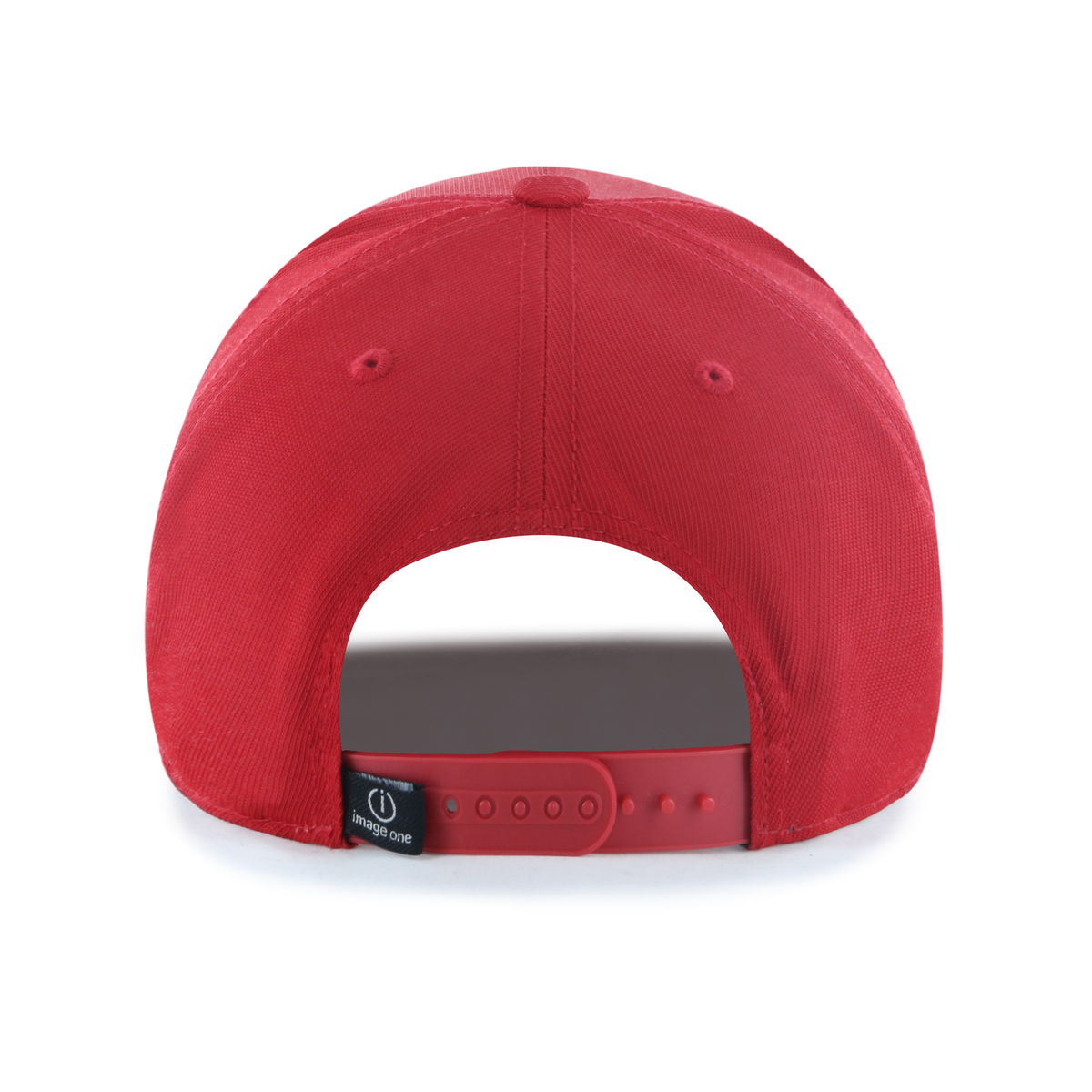 Rubber Patch N Rope Hat, Curved Bill, Snapback - Nebraska Cornhuskers