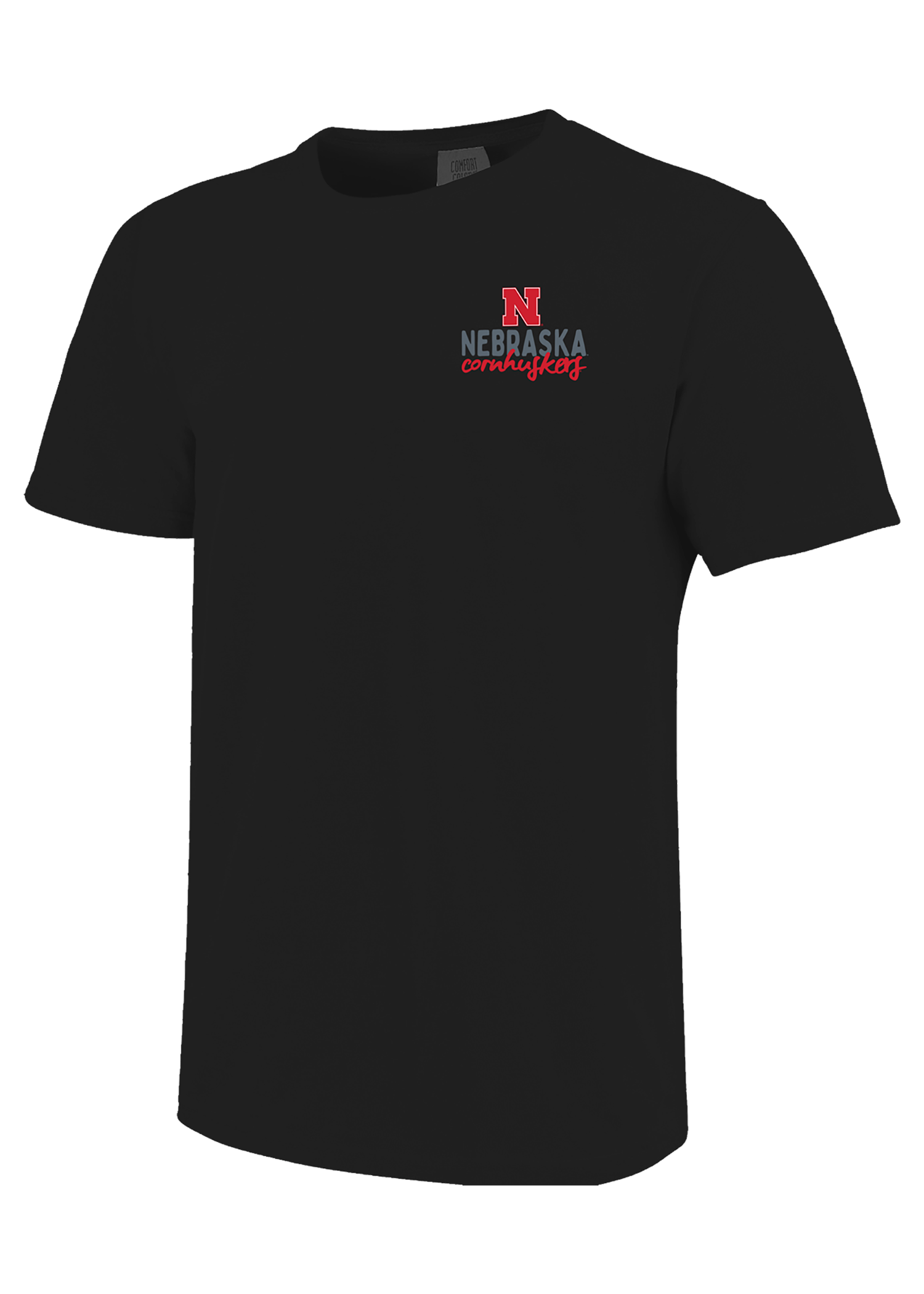 Black Men’s Short Sleeve T-Shirt – Bigfoot Relaxing Hammock Graphic