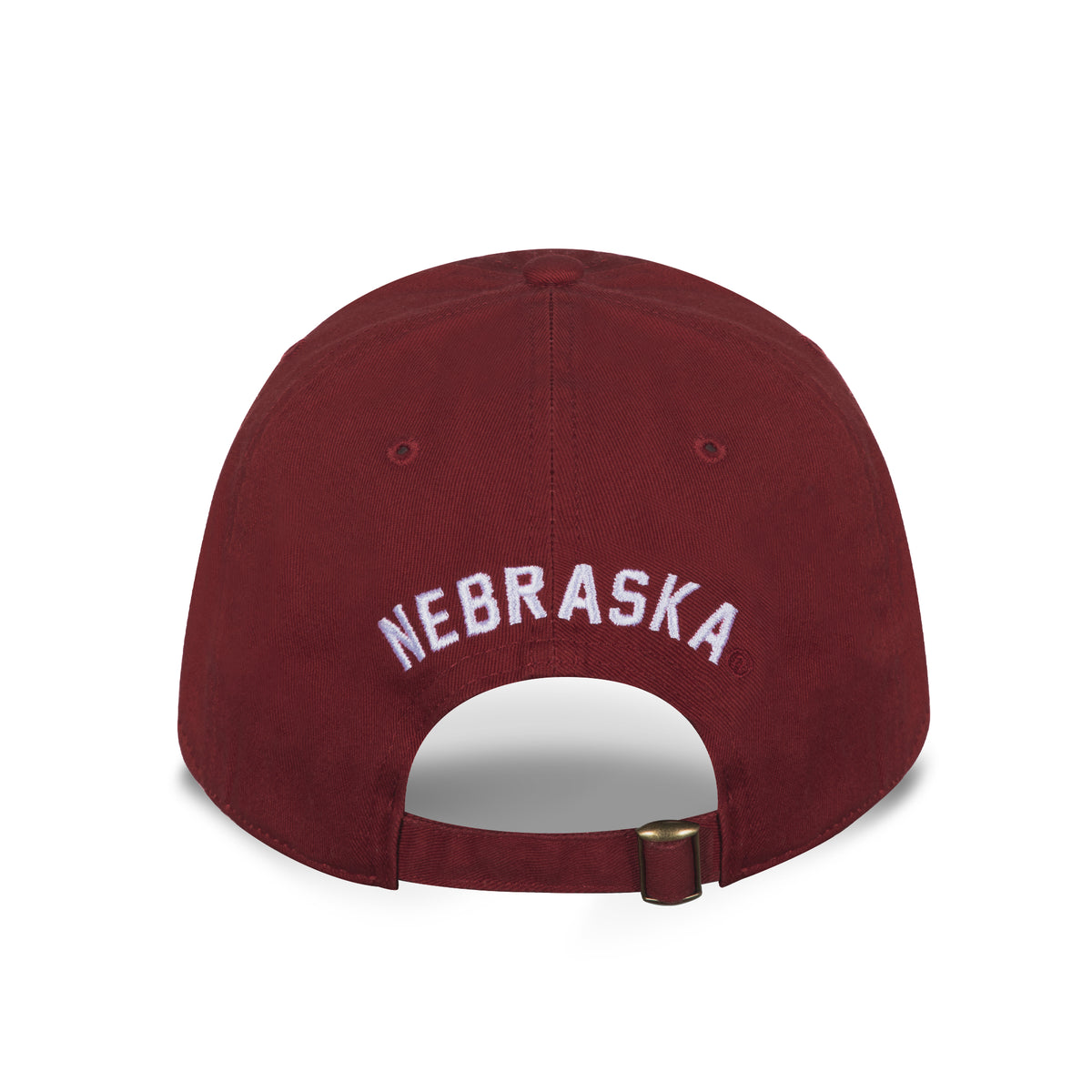 Retro Brand Red NU Hat, Curved Bill, Strapback - Nebraska Cornhuskers