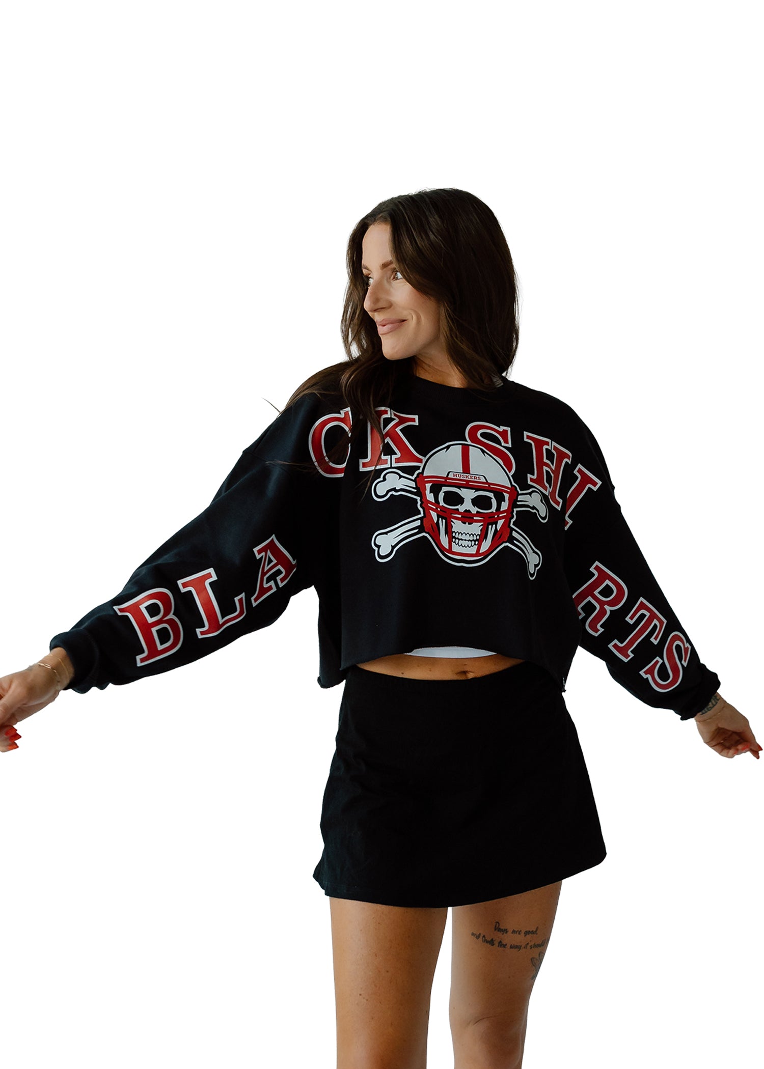 Blackshirts Cropped Crewneck