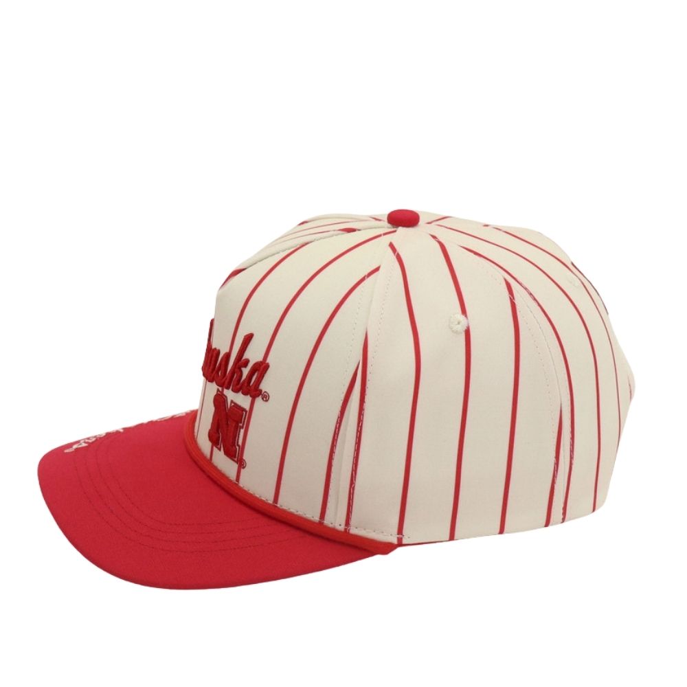 Pinstripe Hat - Nebraska Cornhuskers