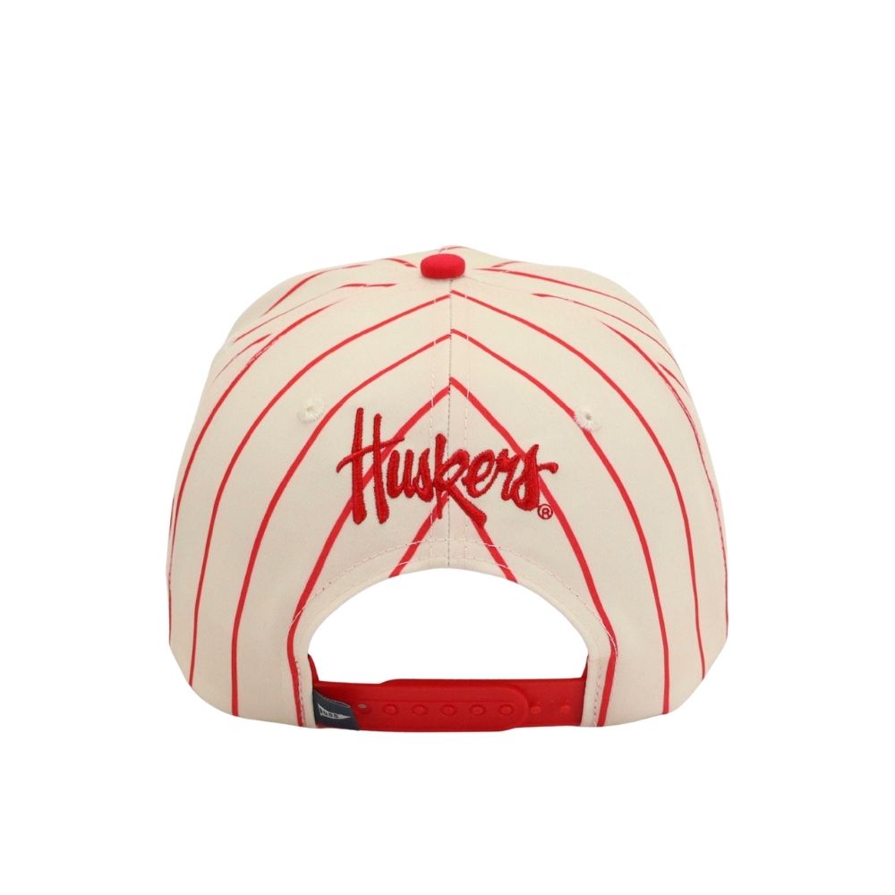 Pinstripe Hat - Nebraska Cornhuskers