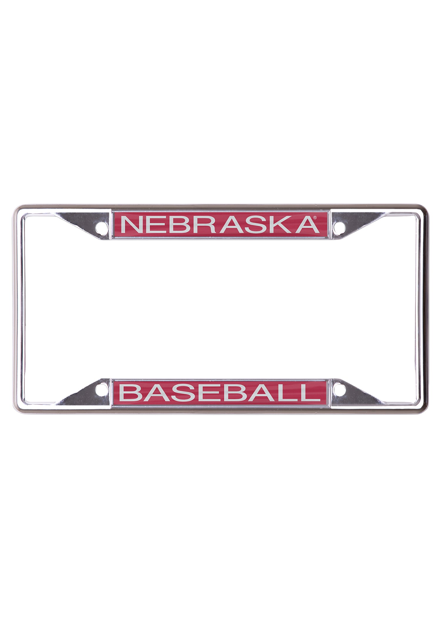 Baseball Metal License Plate Frame