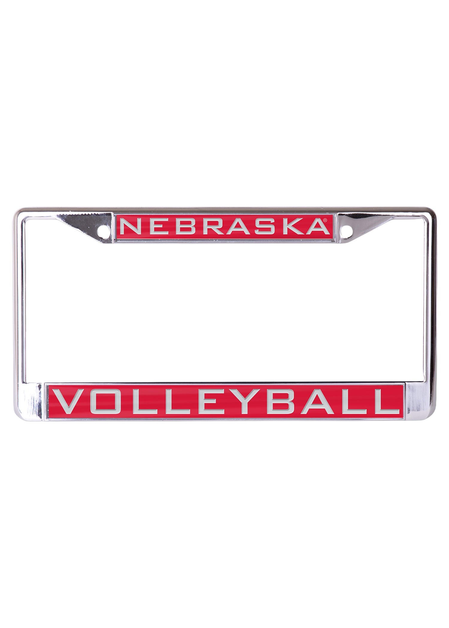 Volleyball Metal License Plate Frame