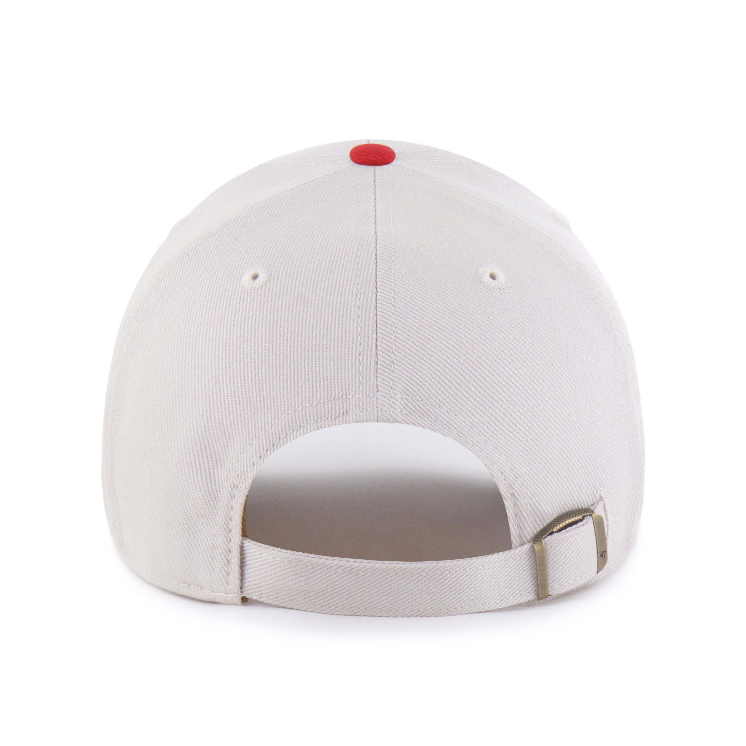 Natural Base Runner Ballpark Tt'47 Cleanup Hat, Curved Bill, Strapback - Nebraska Cornhuskers
