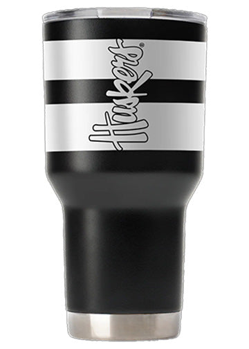 Nebraska 30 oz tumbler - All Black Uniform Game