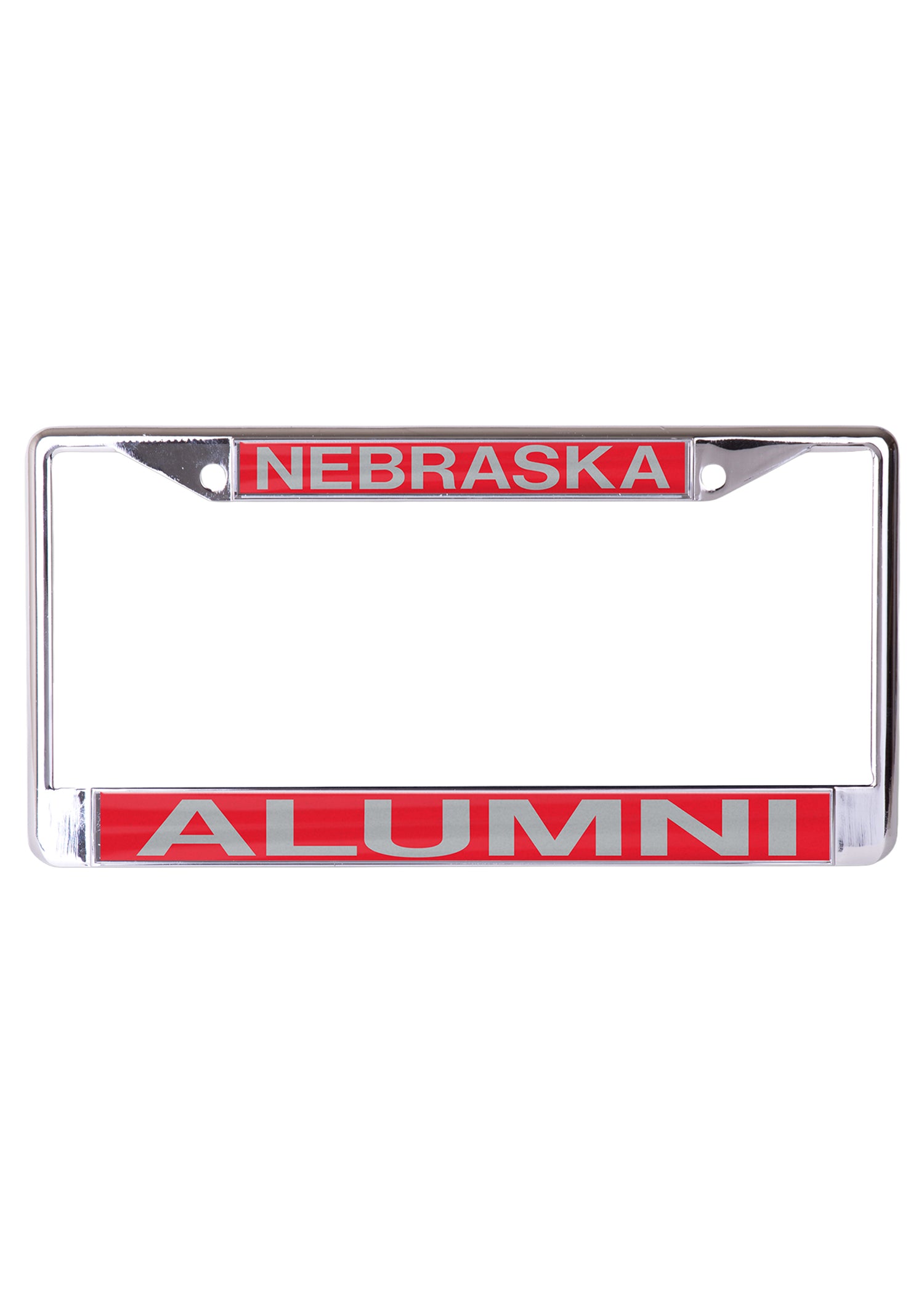 Nebraska Alumni S/L Metal License Plate Frame  - Nebraska Cornhuskers