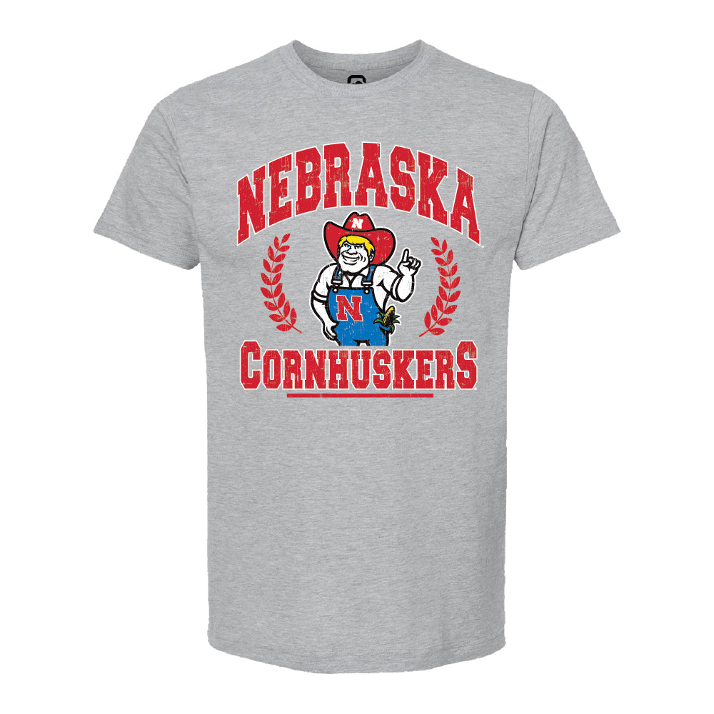 Nebraska Cornhuskers Herbie Heather Gray Tee - Nebraska Cornhuskers