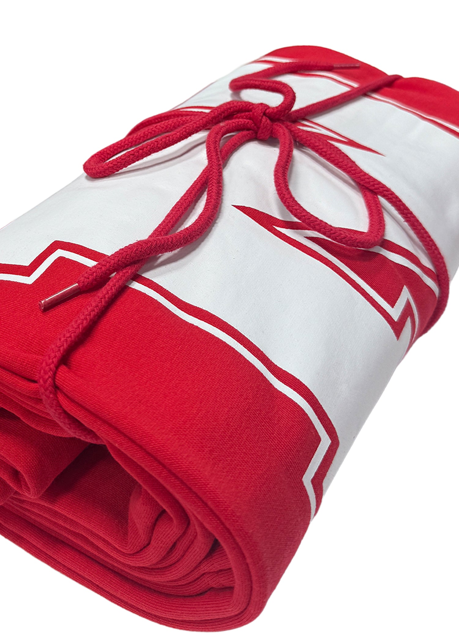 Nebraska Cornhuskers Red Block N Sweatshirt Blanket  54in x 84in