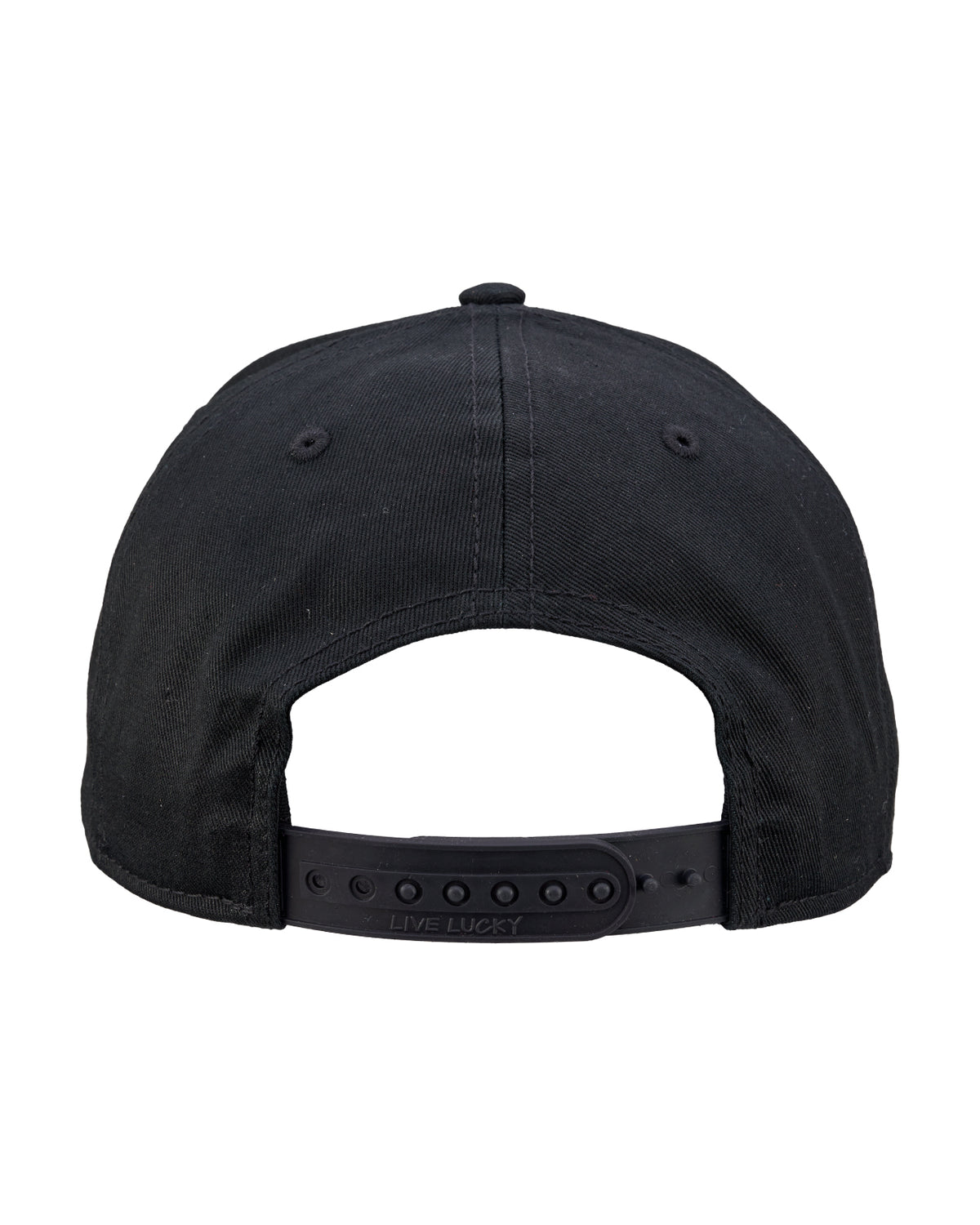 Black Clover Golf Nebraska Game Day Hat in Black, Pre-Curved Bill, Snapback - Nebraska Cornhuskers