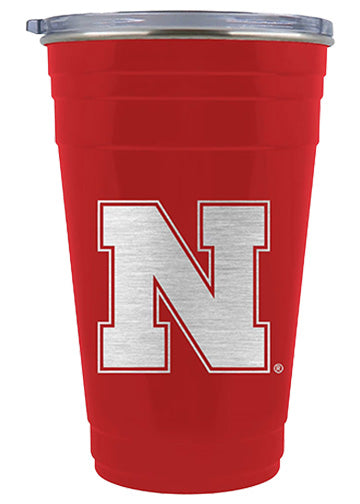 Nebraska Cornhusker 22oz. Personalized Tailgater Travel Tumbler