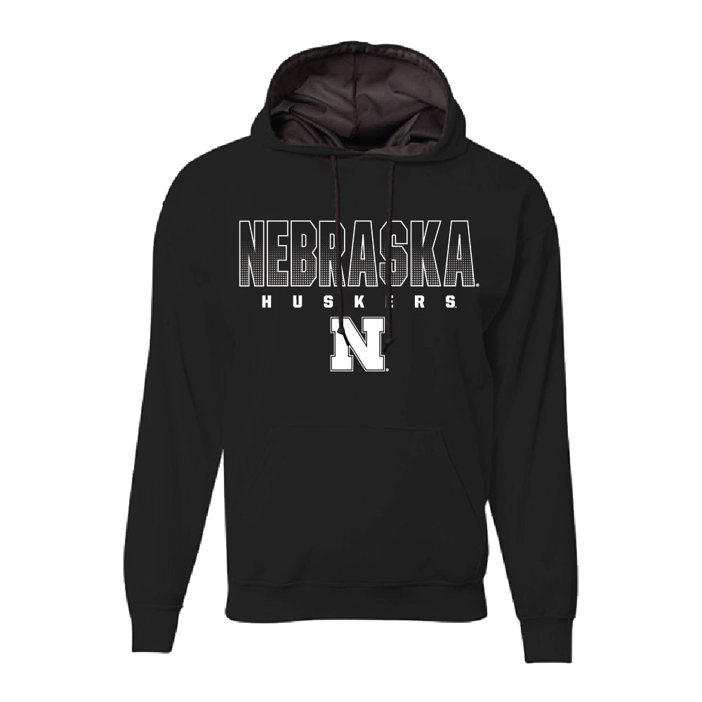 Nebraska Huskers Block N Black Tee - Nebraska Cornhuskers
