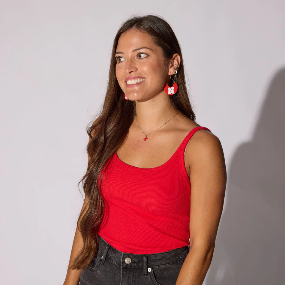 UNIVERSITY OF NEBRASKA CHARM NECKLACE