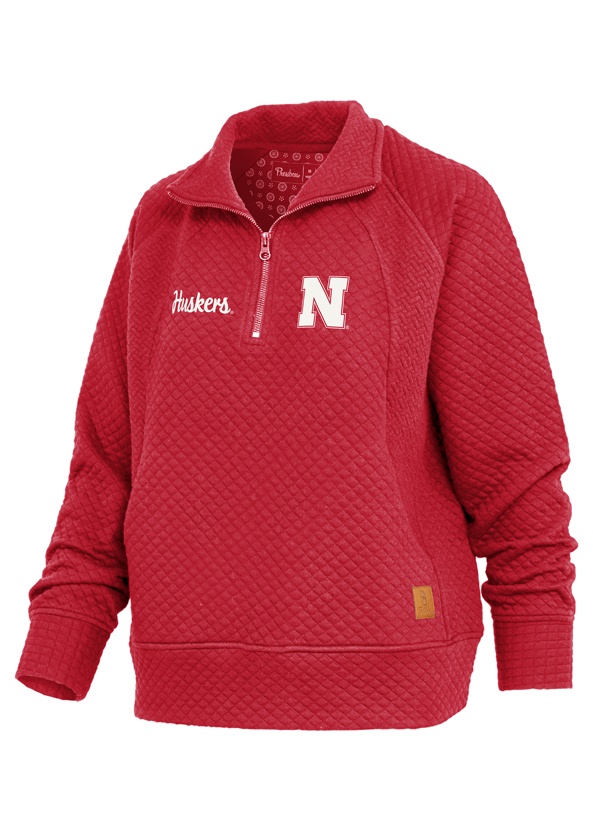 Norhfork Josephine 1/4 Zip Pressbox - Nebraska Cornhuskers