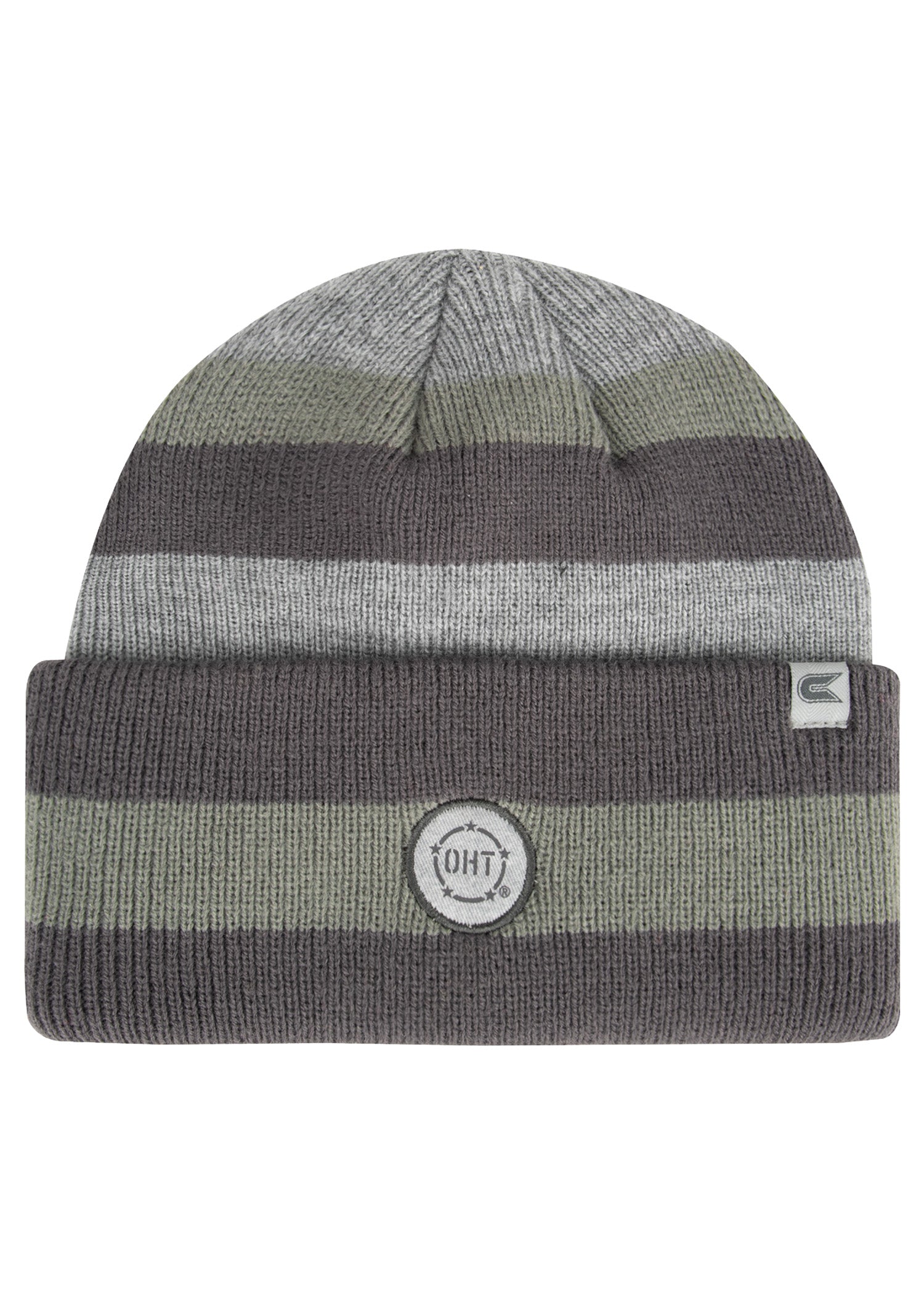 Nebraska Huskers OHT Striped Knit Beanie