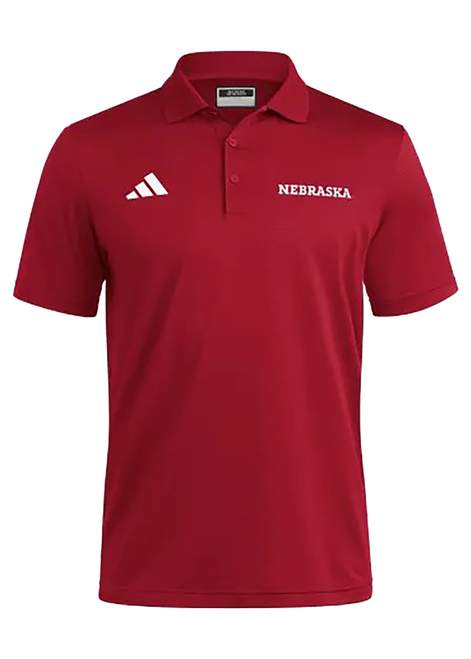 Adidas Coaches Ottoman Polo - Red 2025