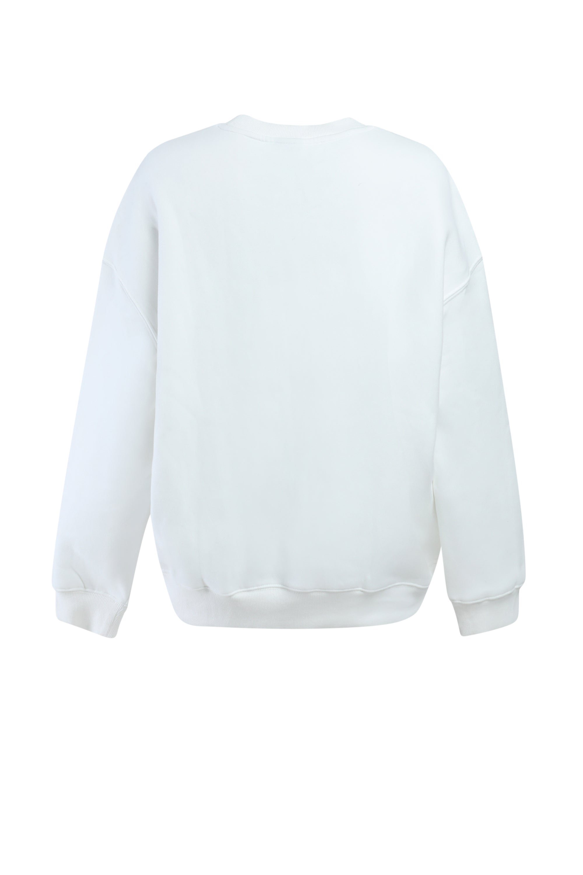 Offside Crewneck in White by Hype & Vice - Nebraska Cornhuskers