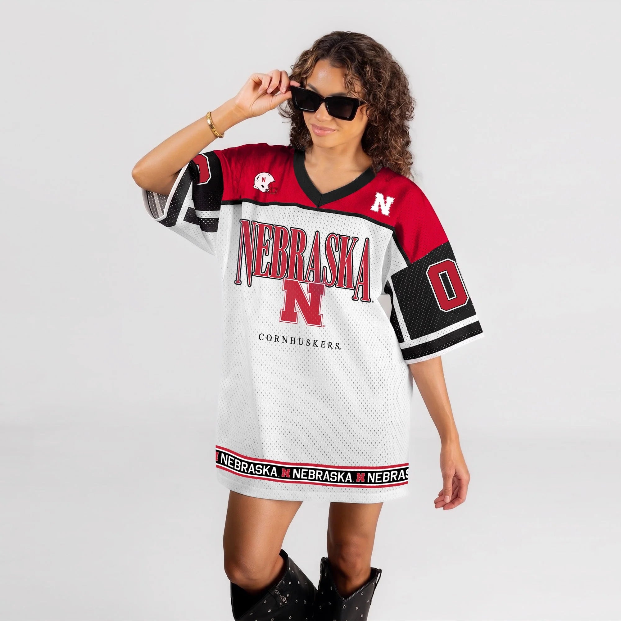 Hustle Mode Jersey Gameday Couture - Nebraska Cornhuskers