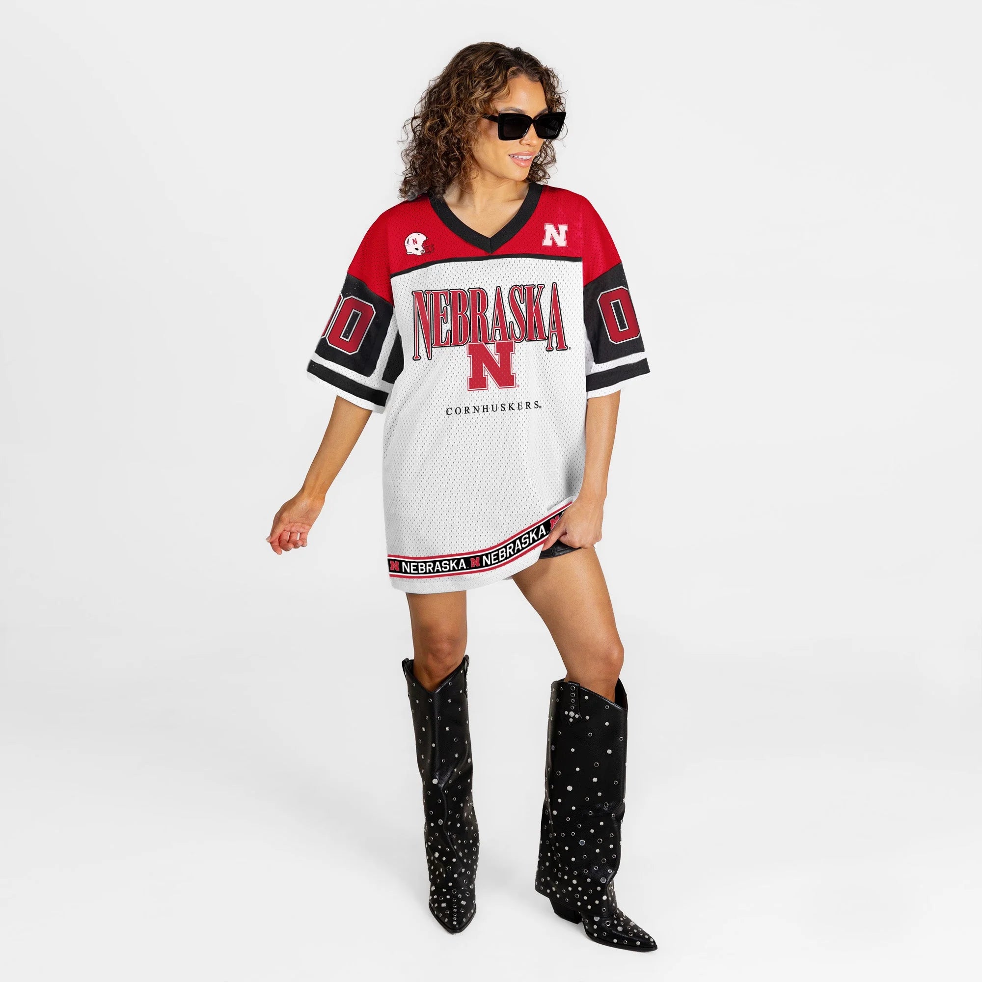 Hustle Mode Jersey Gameday Couture - Nebraska Cornhuskers