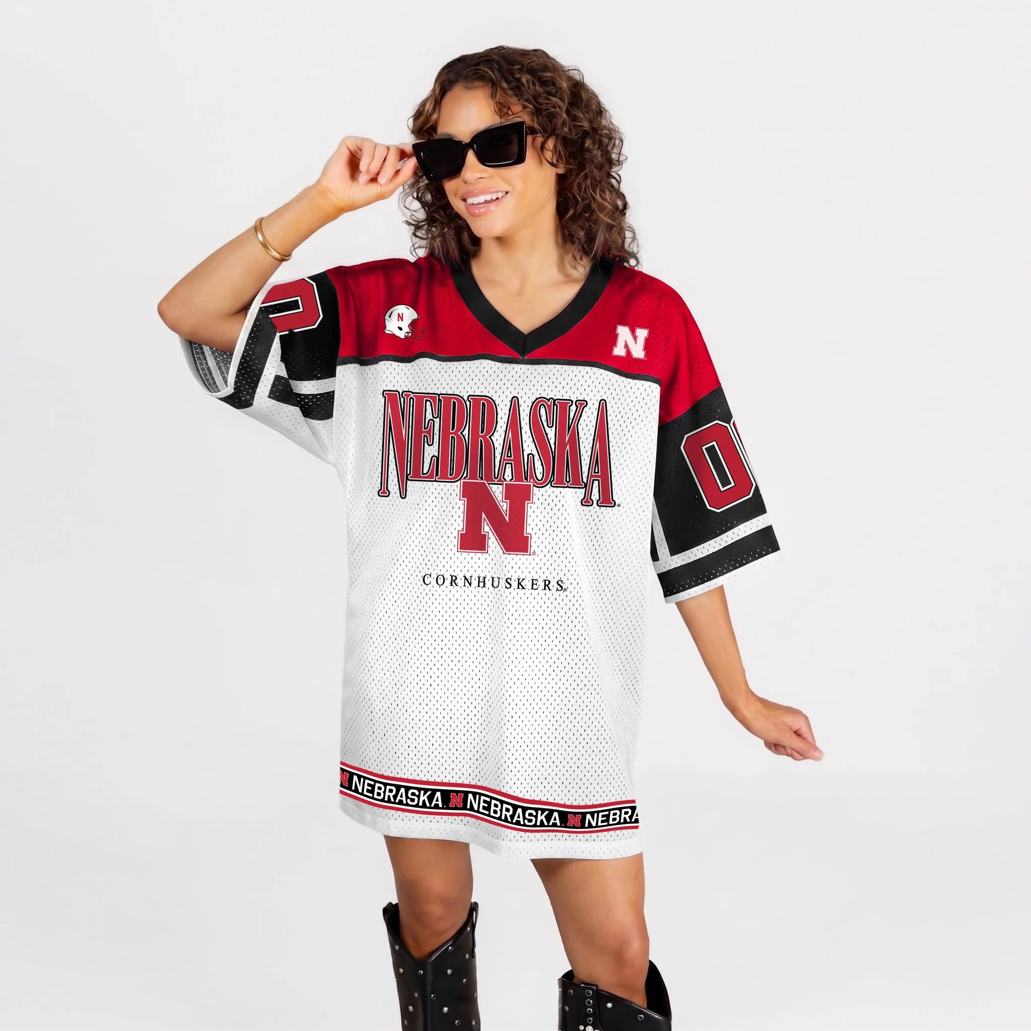 Hustle Mode Jersey Gameday Couture - Nebraska Cornhuskers