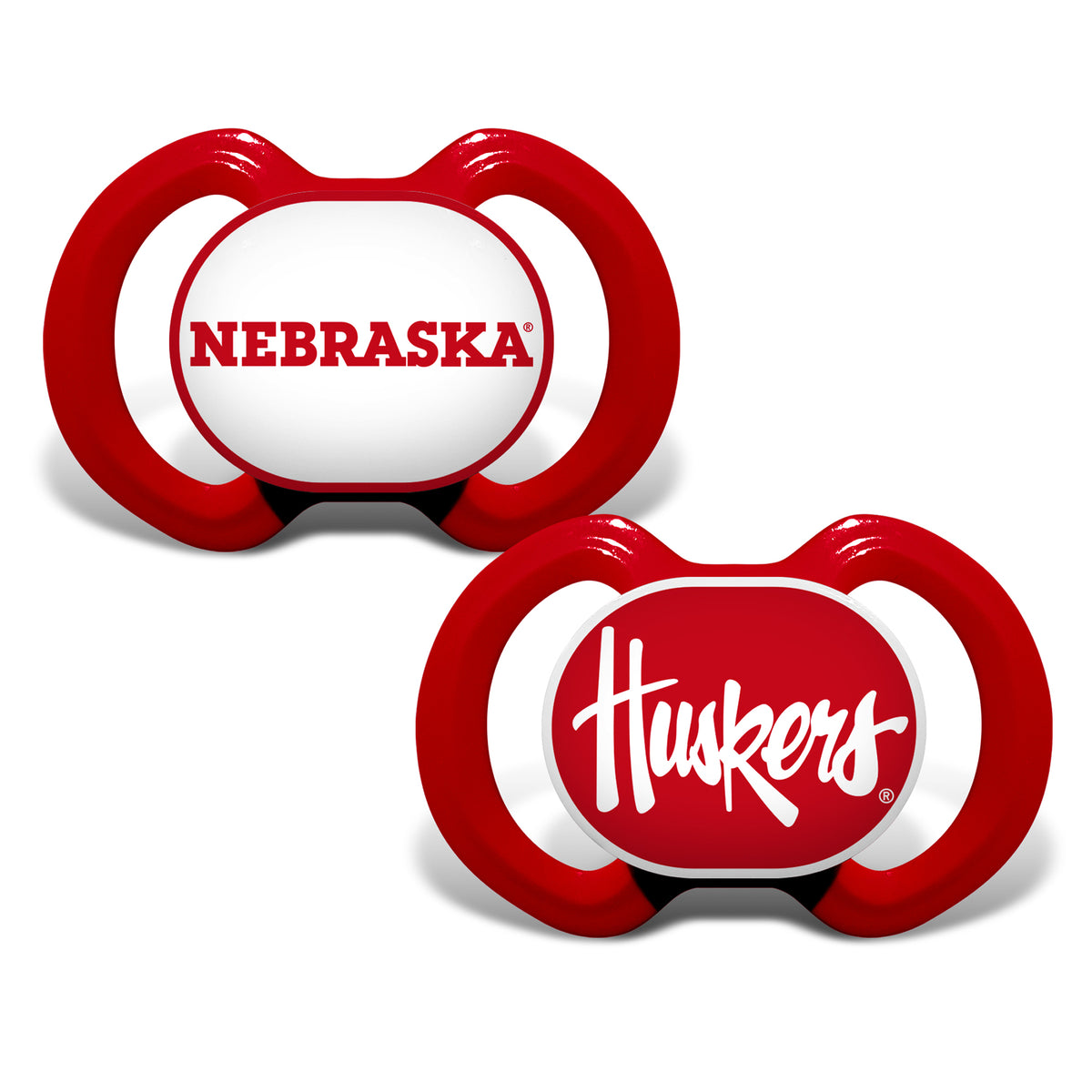Pacifier 2-Pack - Nebraska Cornhuskers
