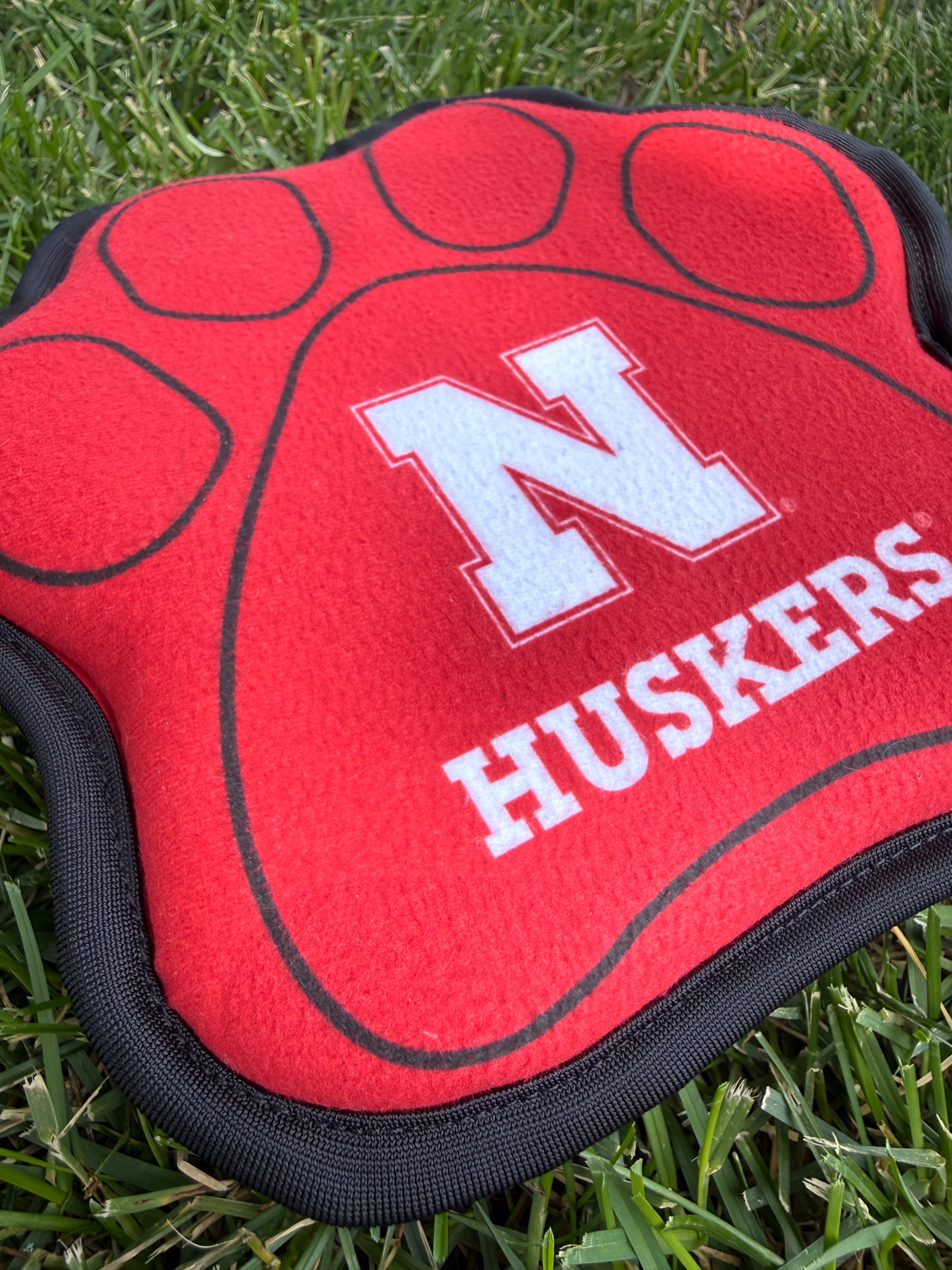 Paw Dog Toy - Nebraska Cornhuskers