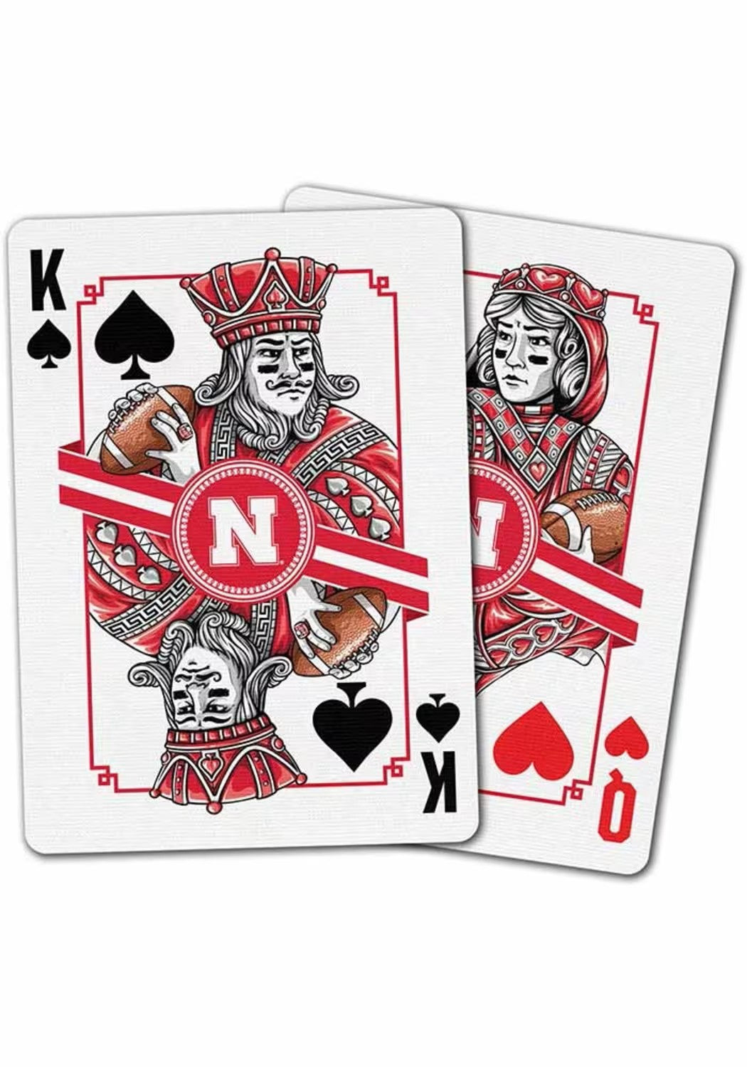 Playing Cards Premium Grade - Nebraska Cornhuskers